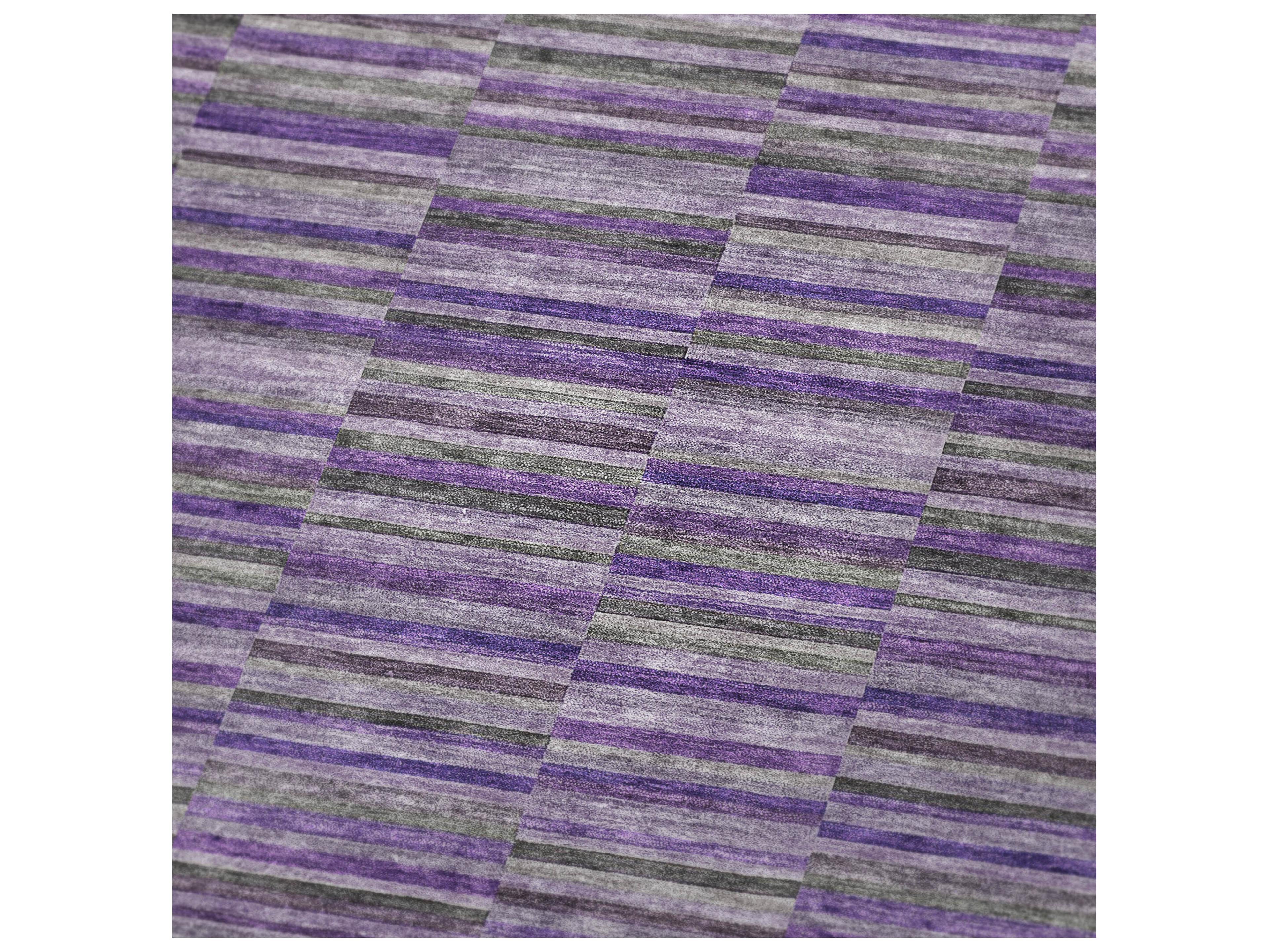 Dalyn Sherpa Purple Polyester Throw