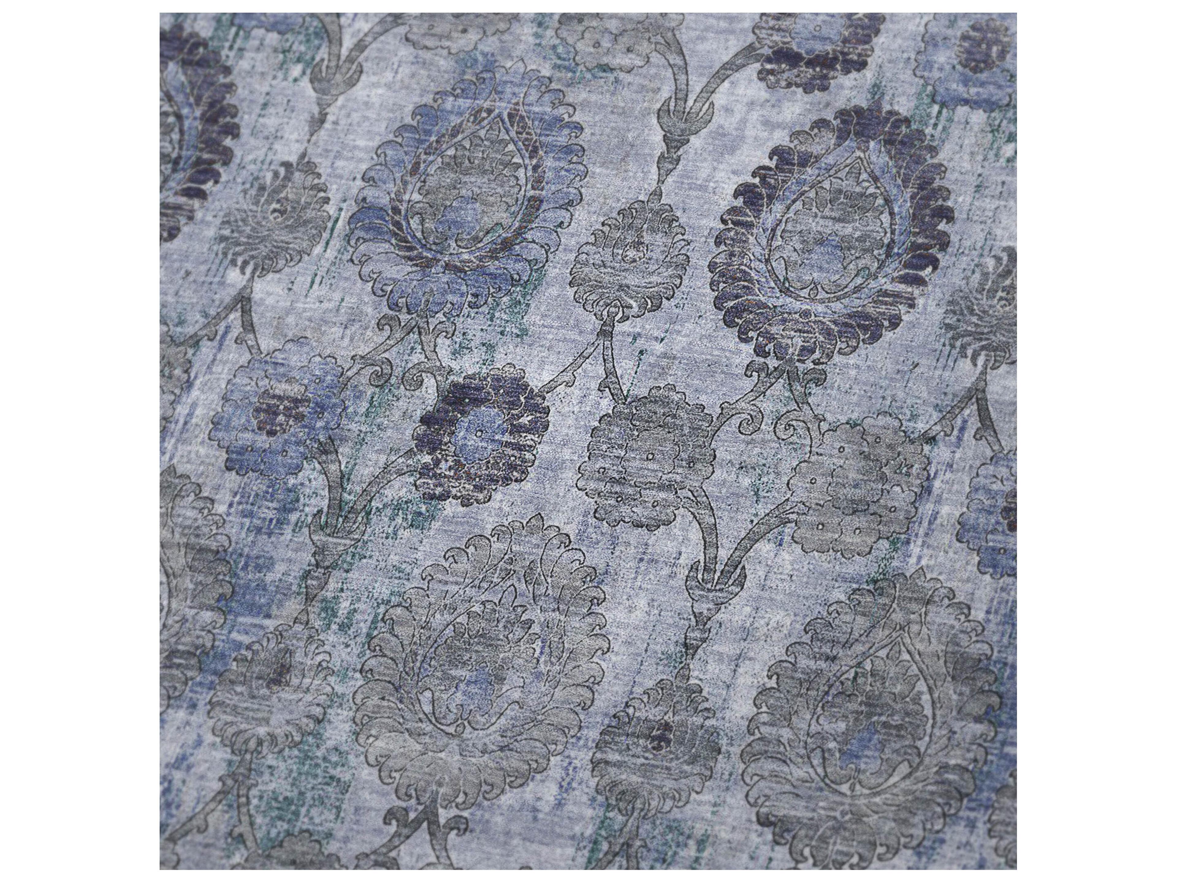 Dalyn Sherpa Blue Polyester Throw