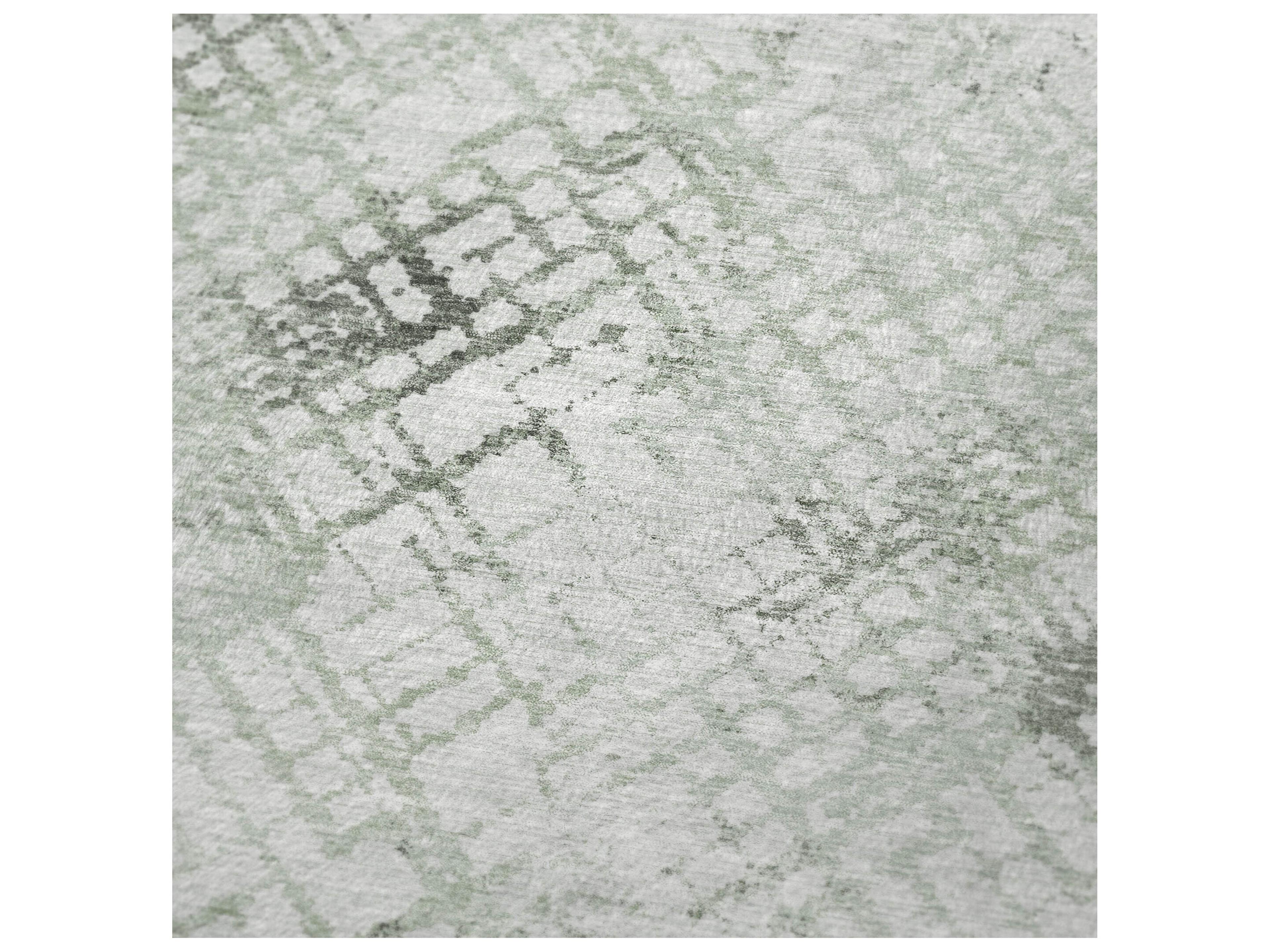 Dalyn Sherpa Green Polyester Throw