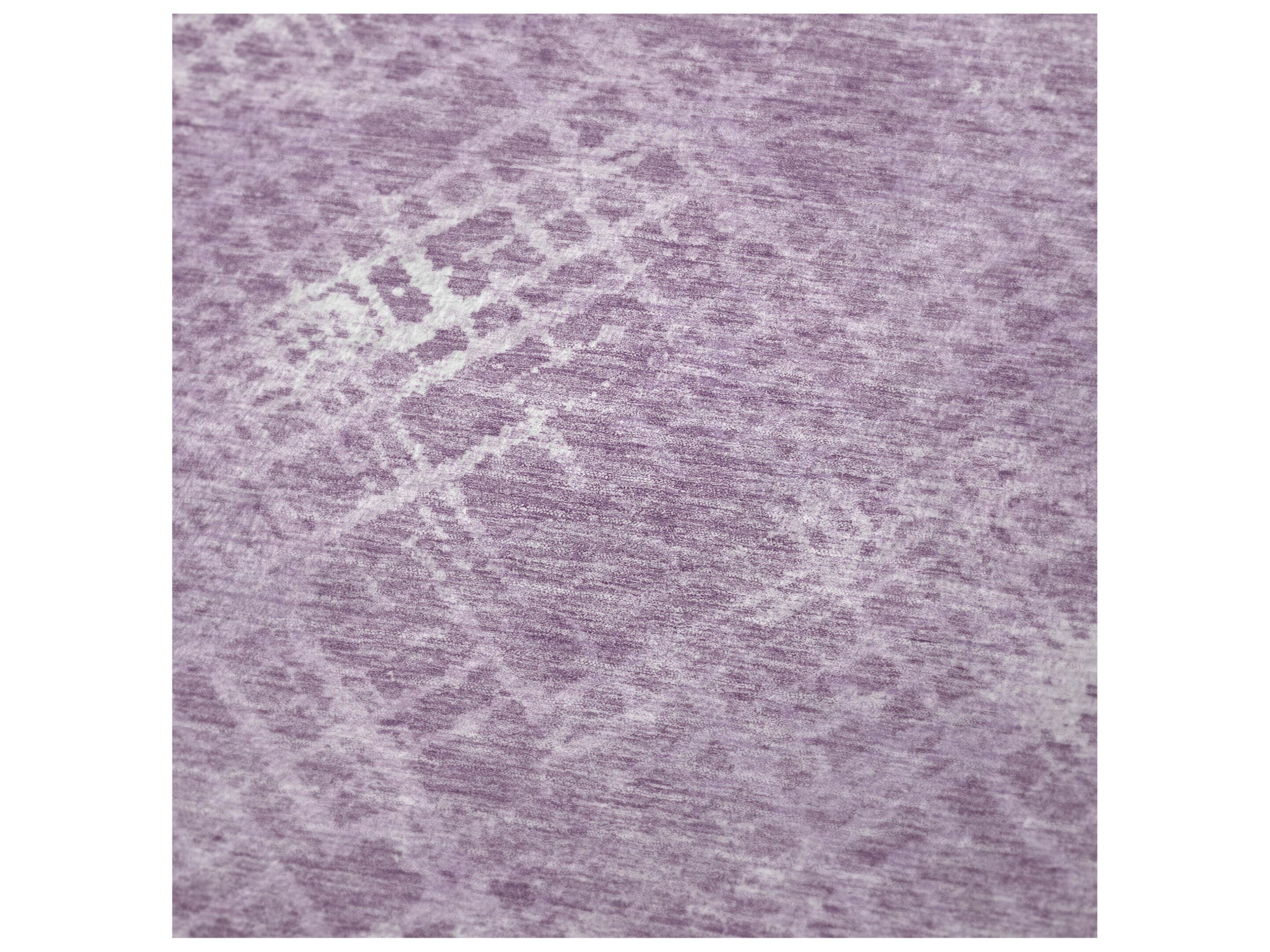 Dalyn Sherpa Purple Polyester Throw