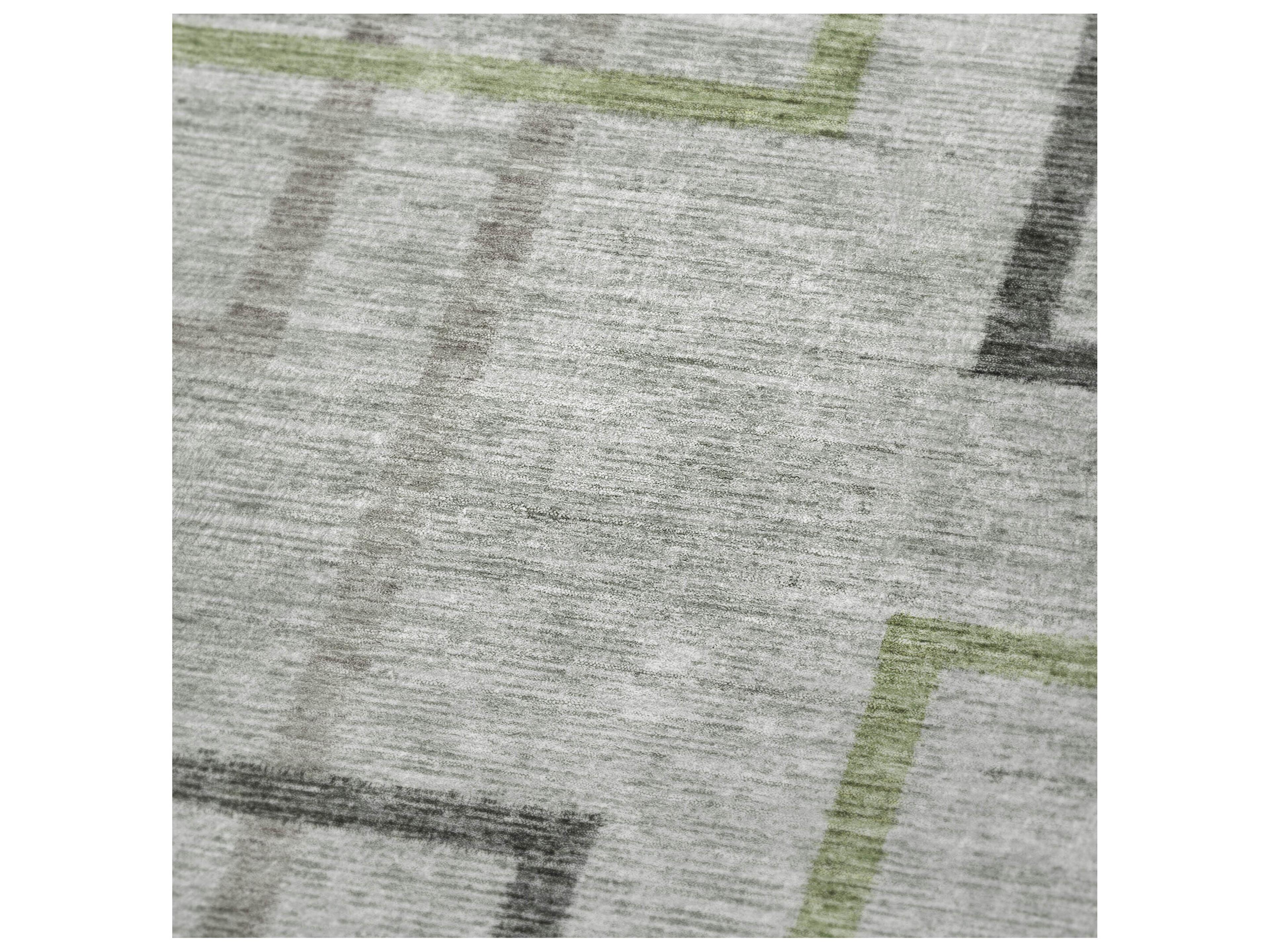 Dalyn Sherpa Green Polyester Throw