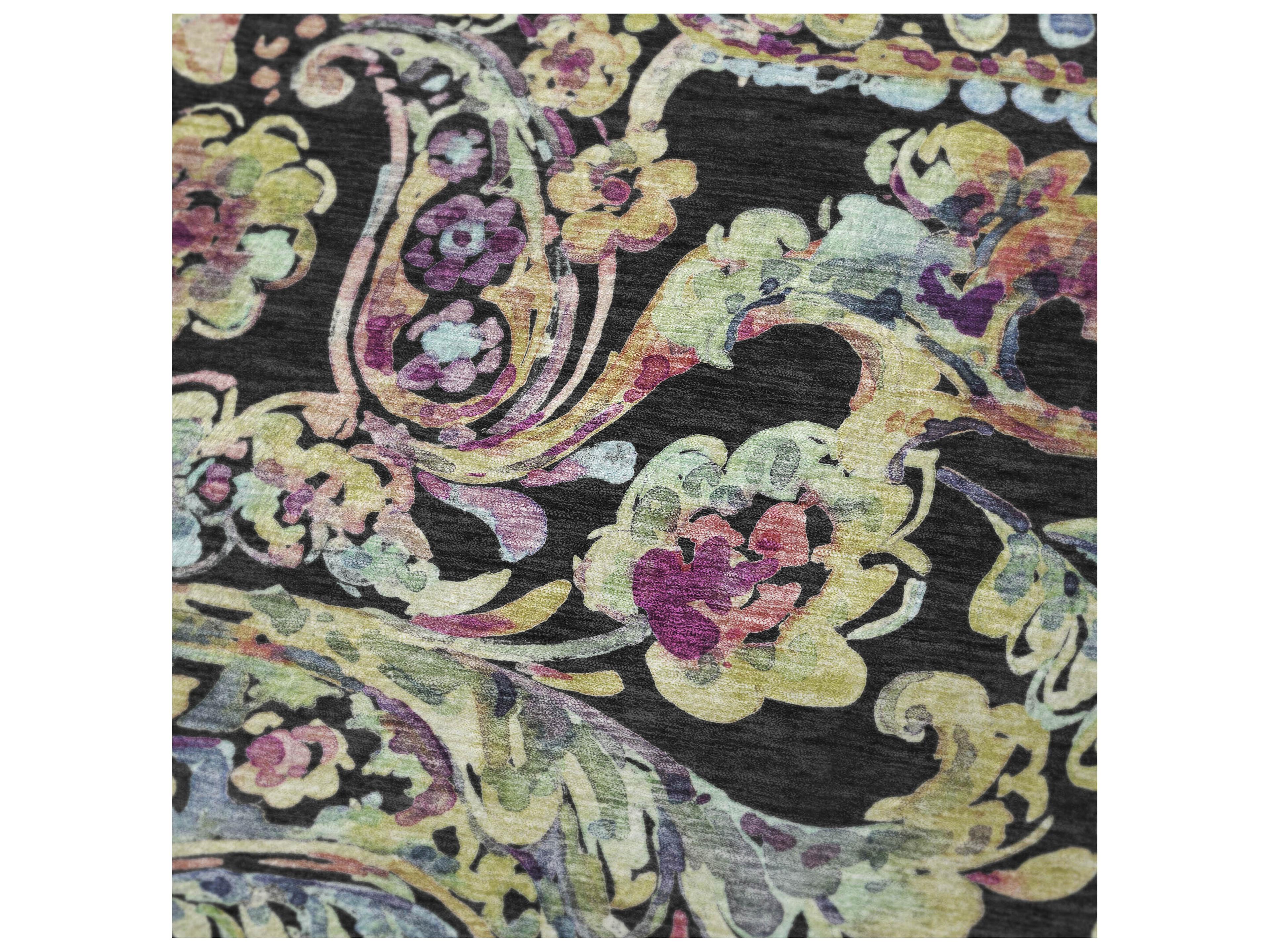 Dalyn Sherpa Black Polyester Throw