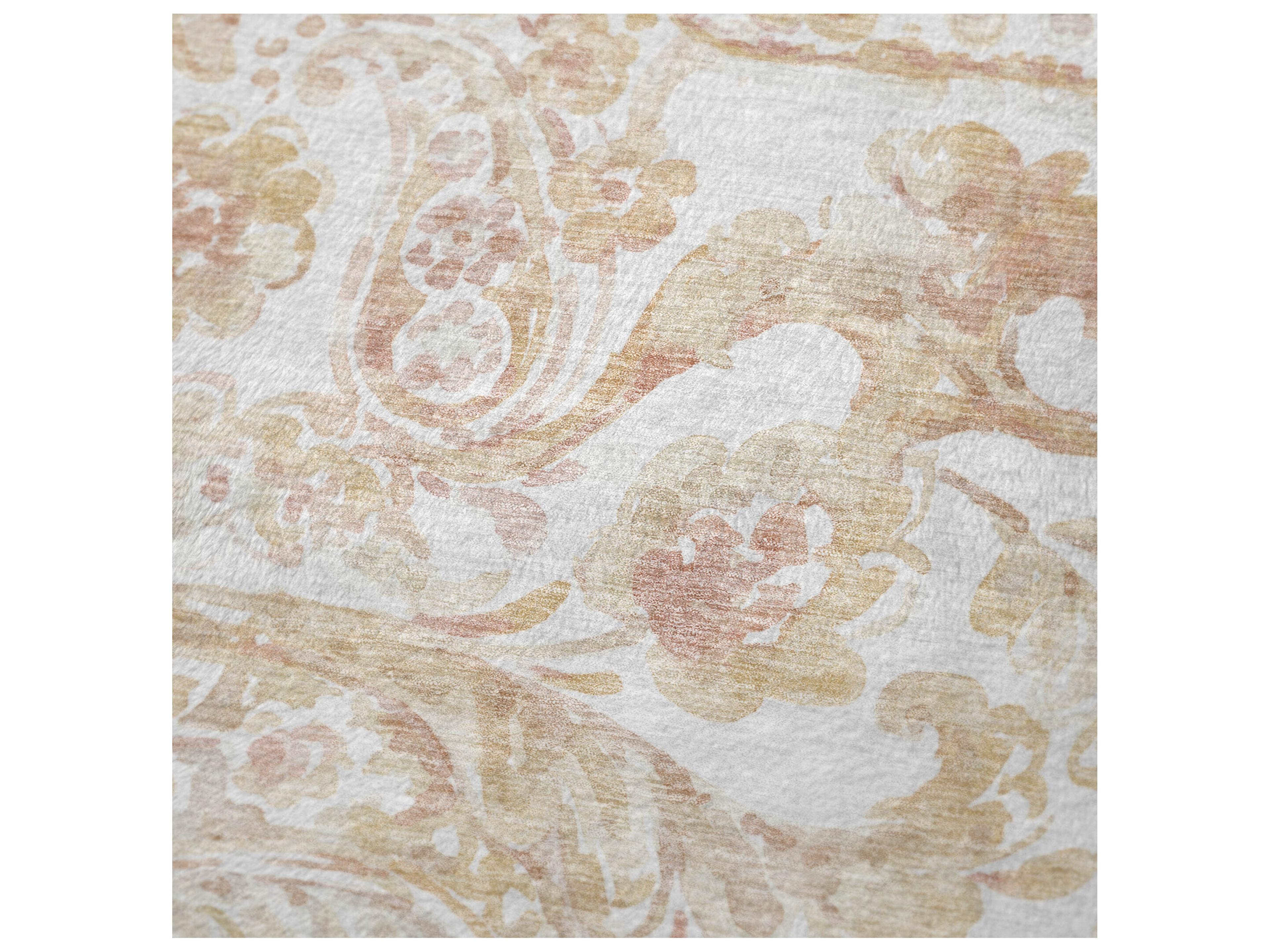 Dalyn Sherpa Orange Polyester Throw