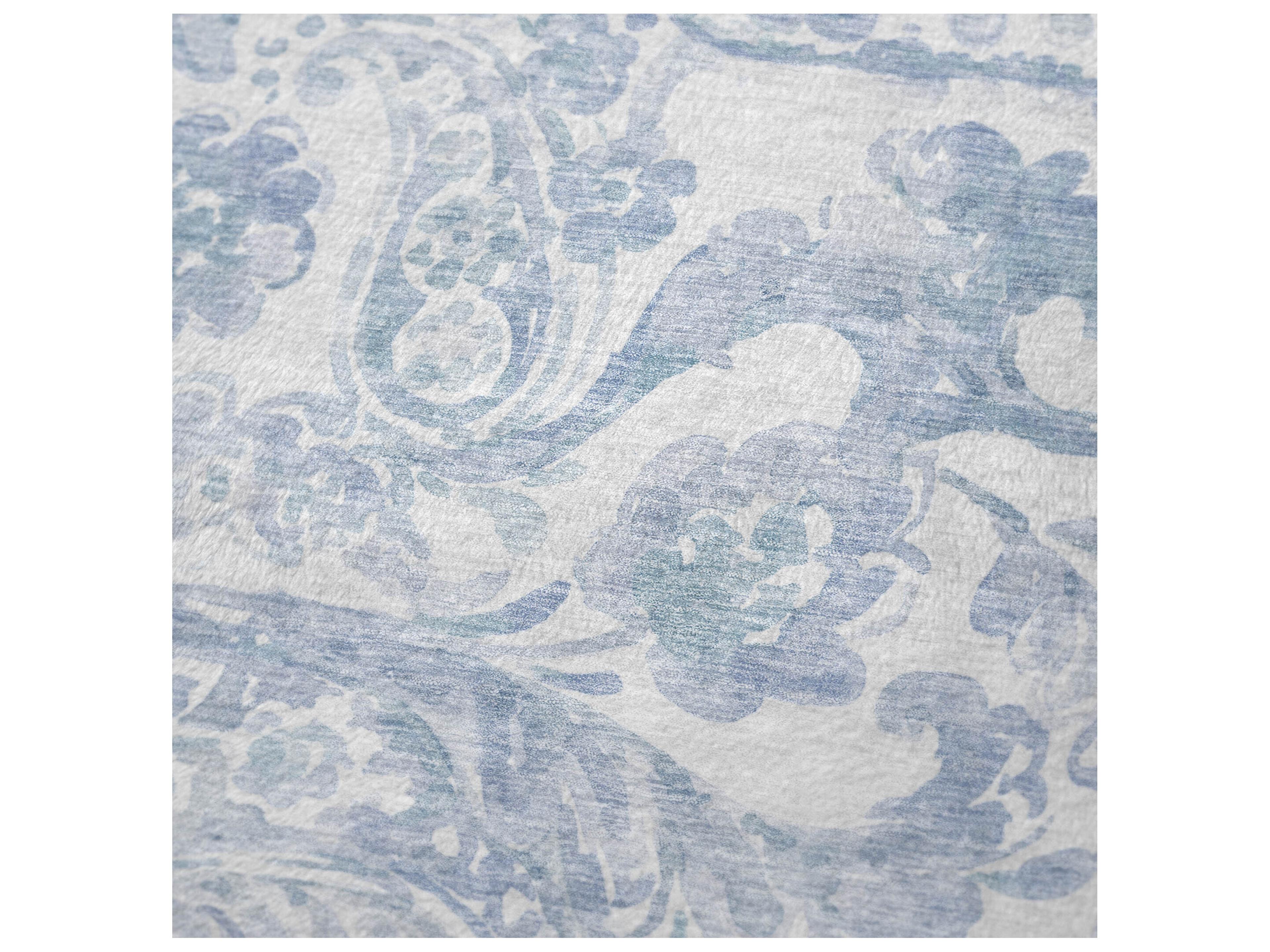 Dalyn Sherpa Blue Polyester Throw