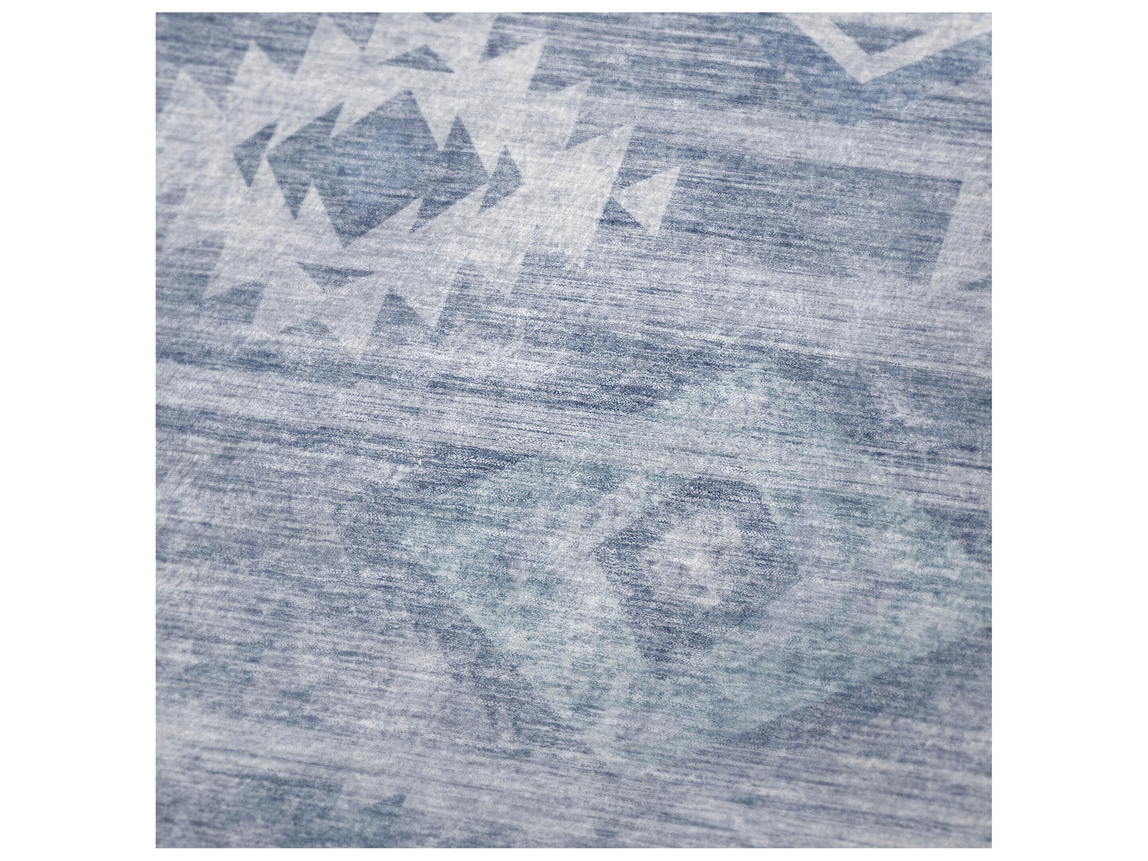 Dalyn Sherpa Blue Polyester Throw