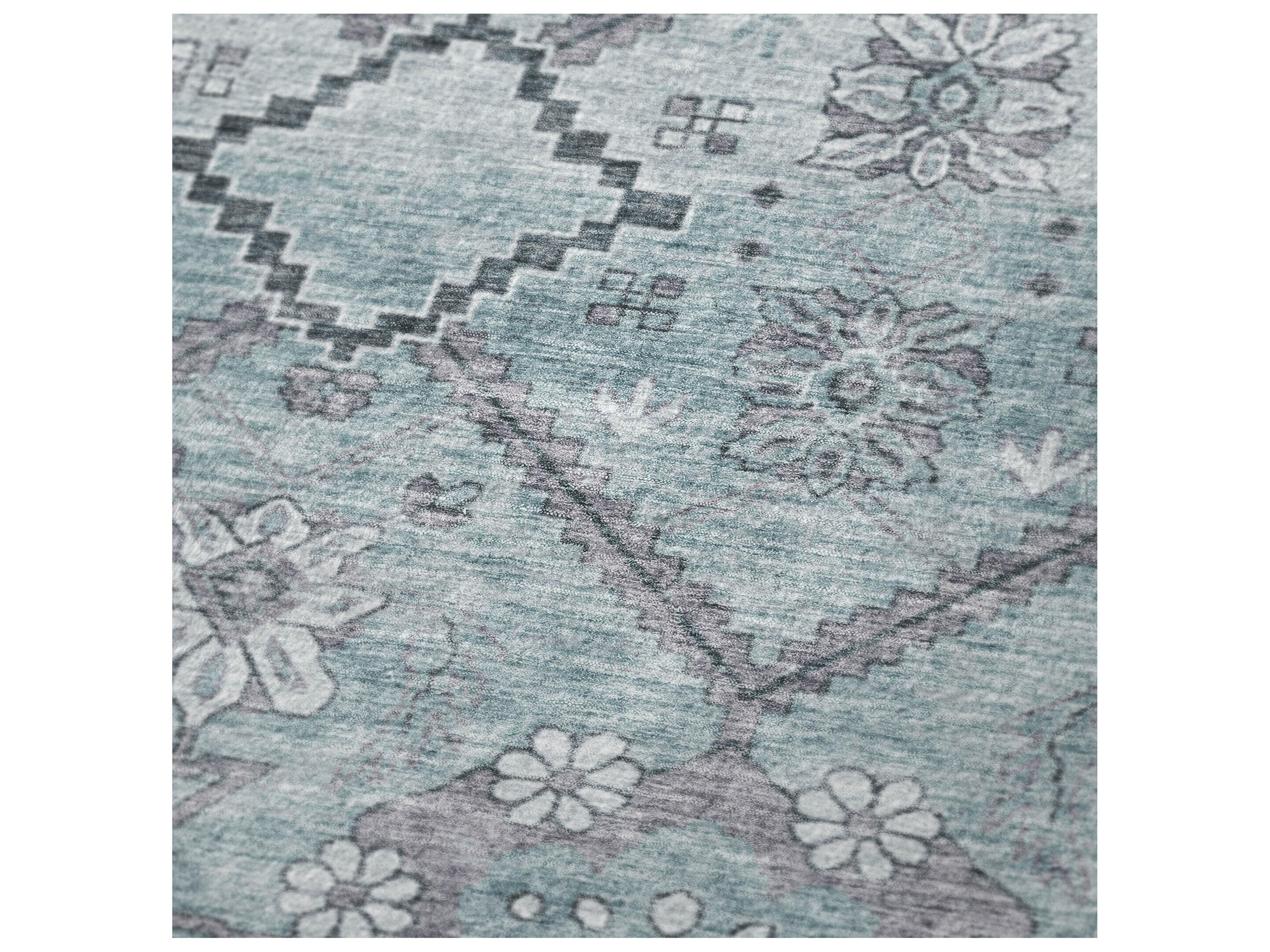 Dalyn Sherpa Teal Polyester Throw