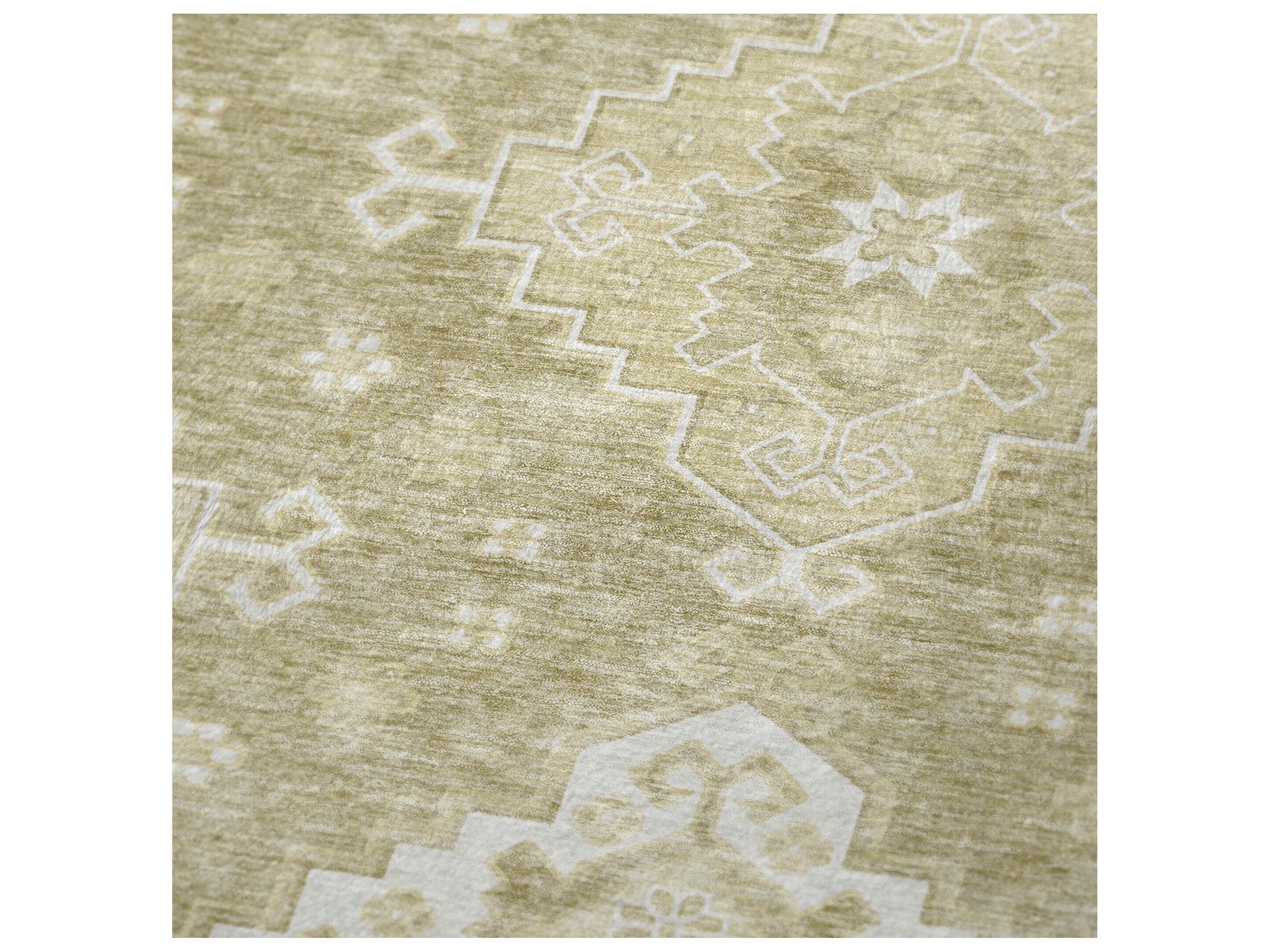 Dalyn Sherpa Gold Polyester Throw