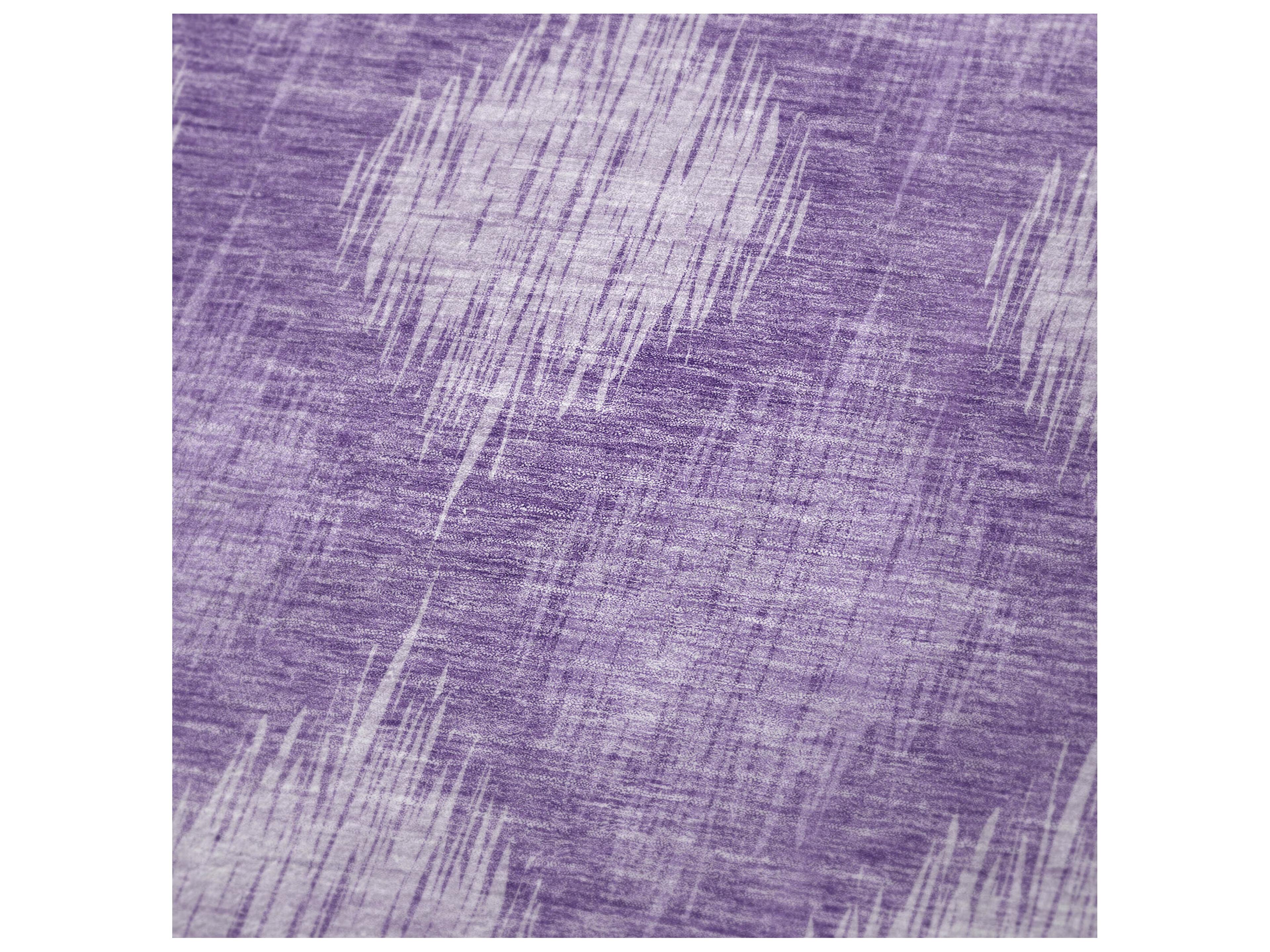 Dalyn Sherpa Purple Polyester Throw