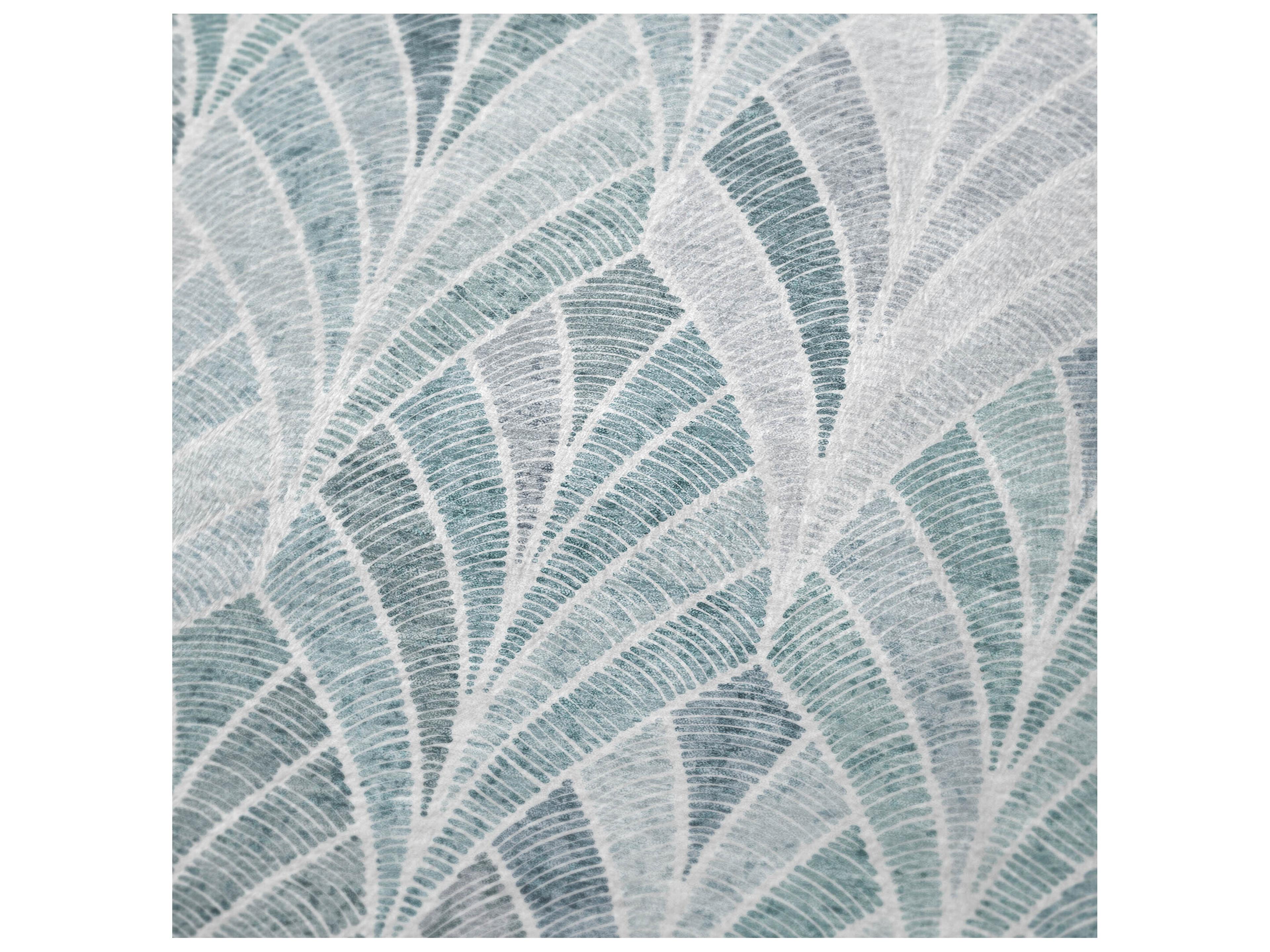 Dalyn Sherpa Teal Polyester Throw