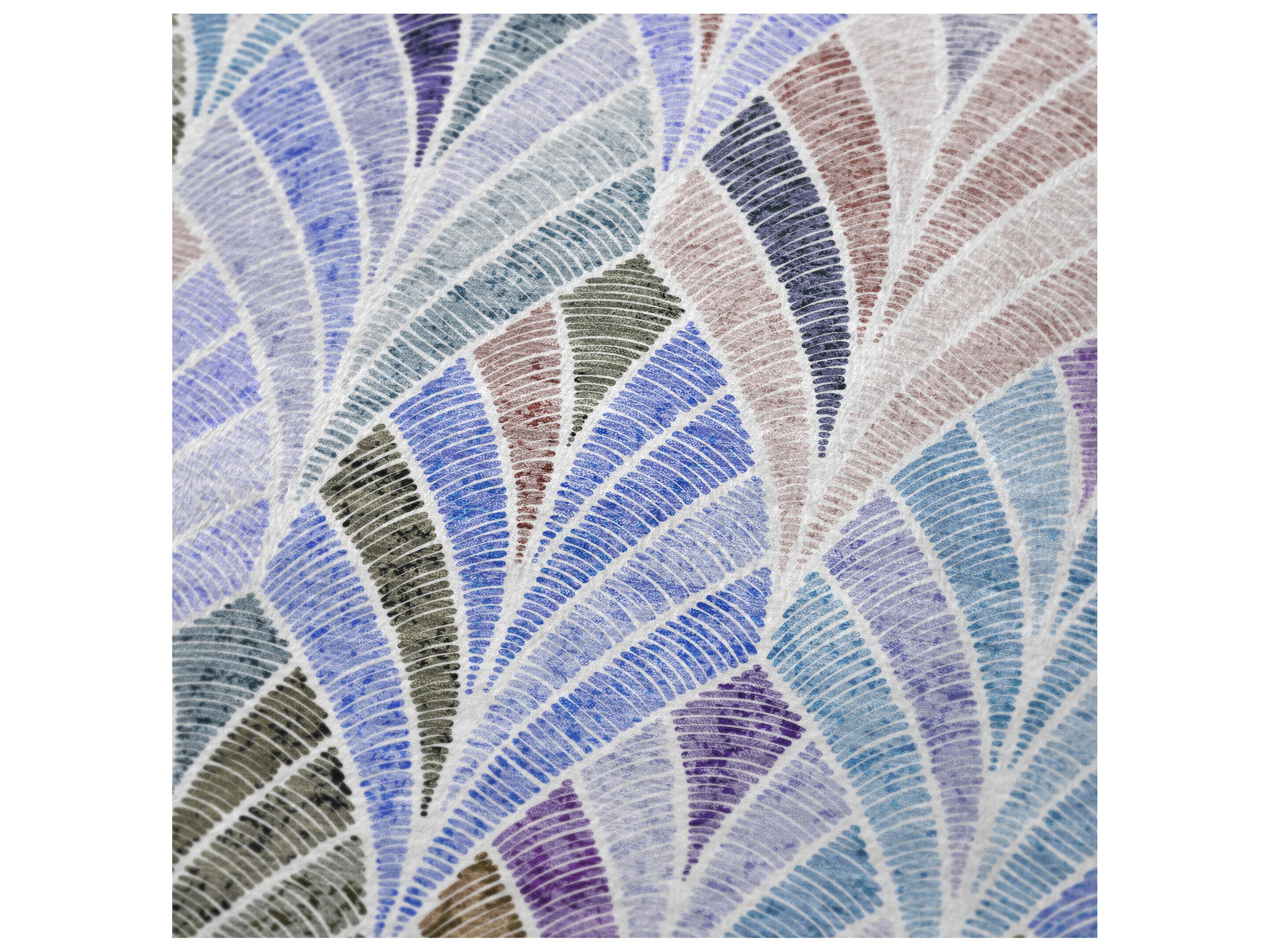 Dalyn Sherpa Blue Polyester Throw