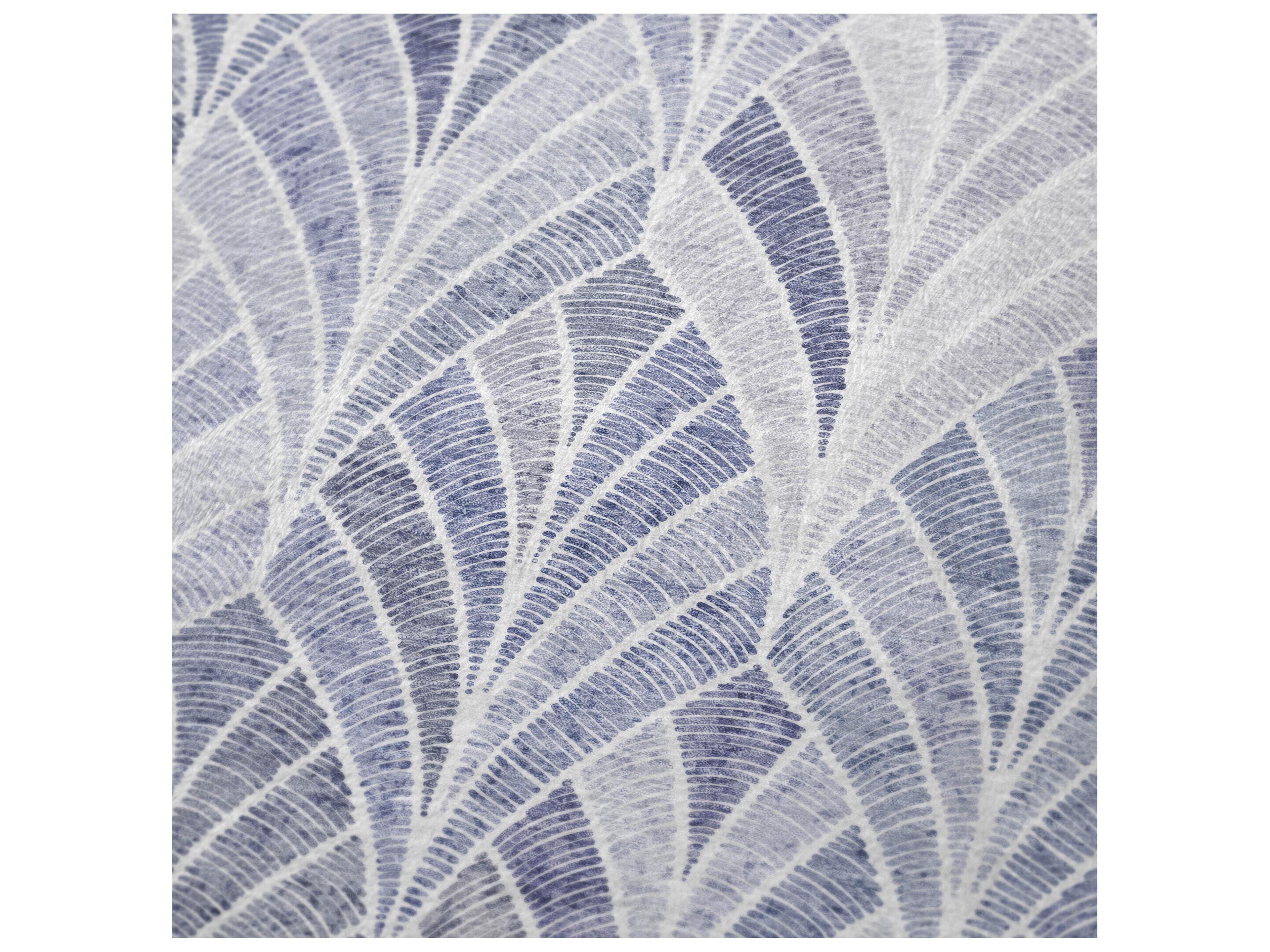 Dalyn Sherpa Blue Polyester Throw