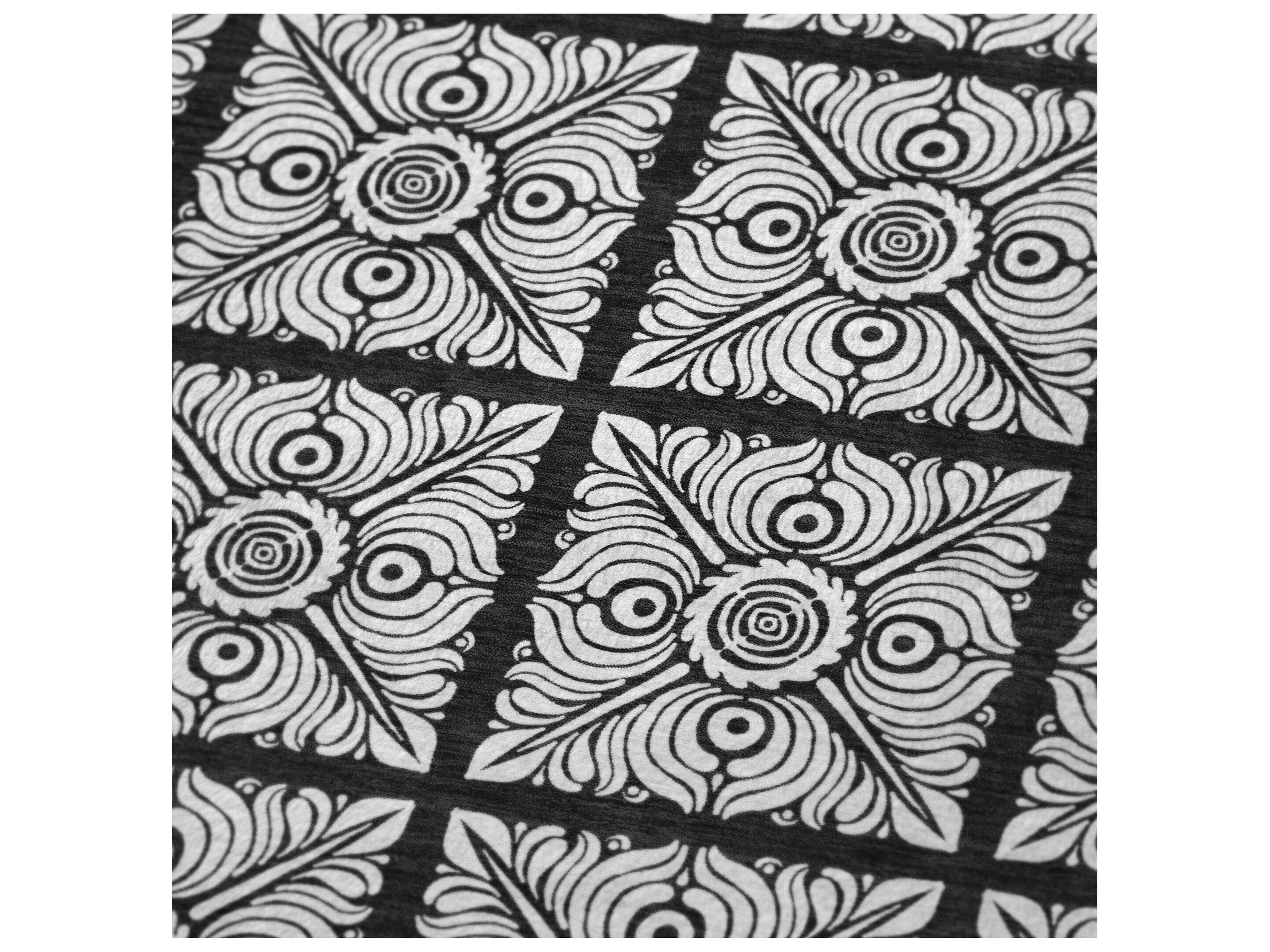 Dalyn Sherpa Black Polyester Throw