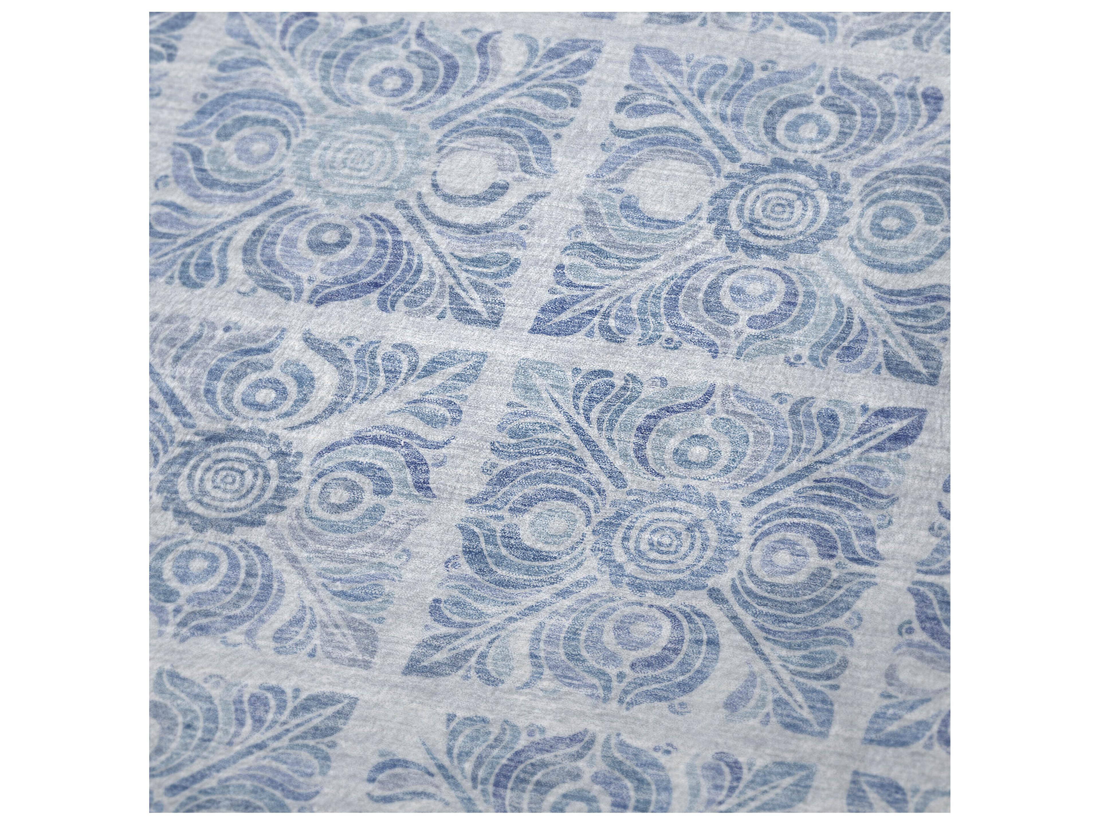Dalyn Sherpa Blue Polyester Throw