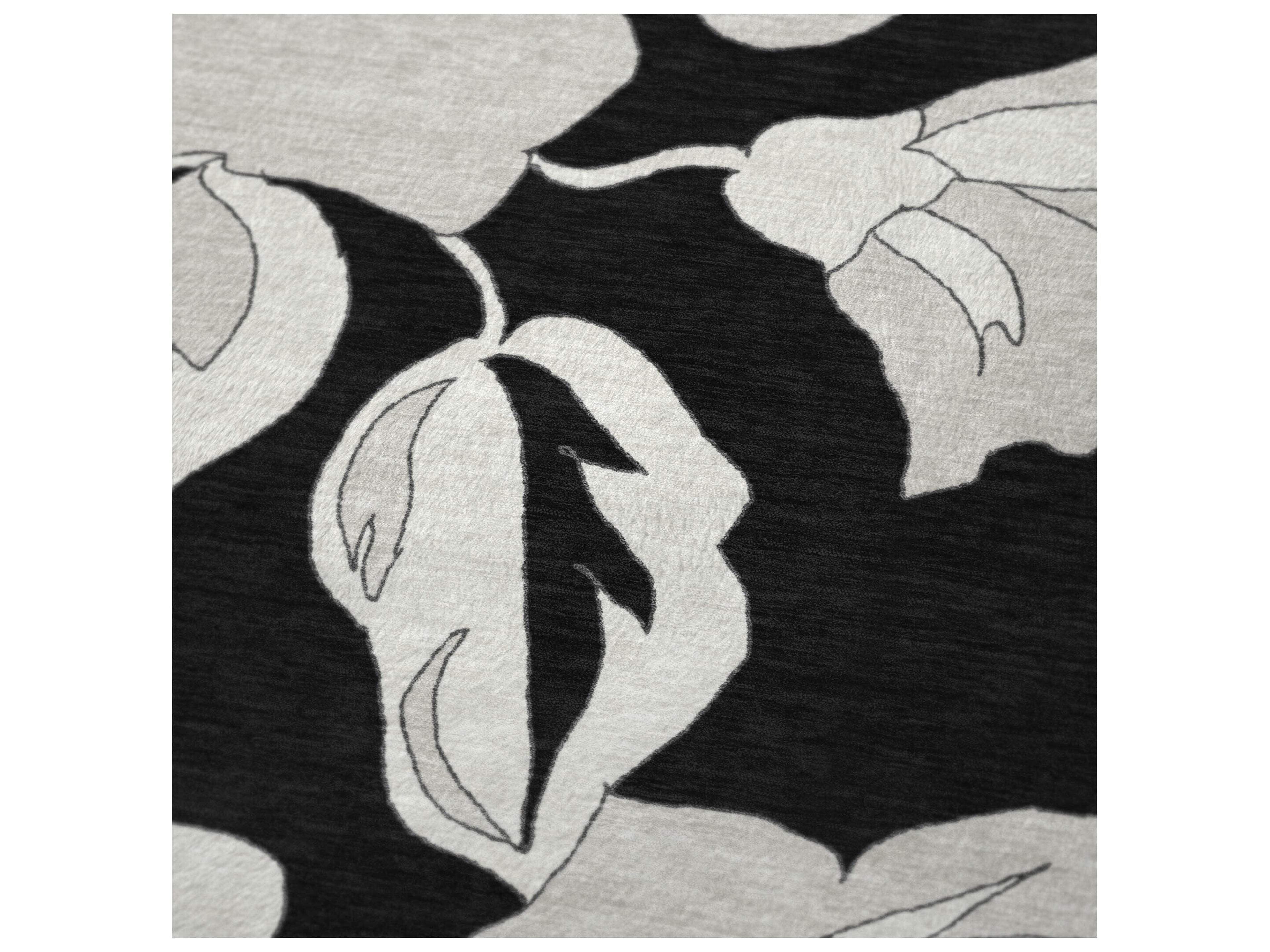 Dalyn Sherpa Black Polyester Throw