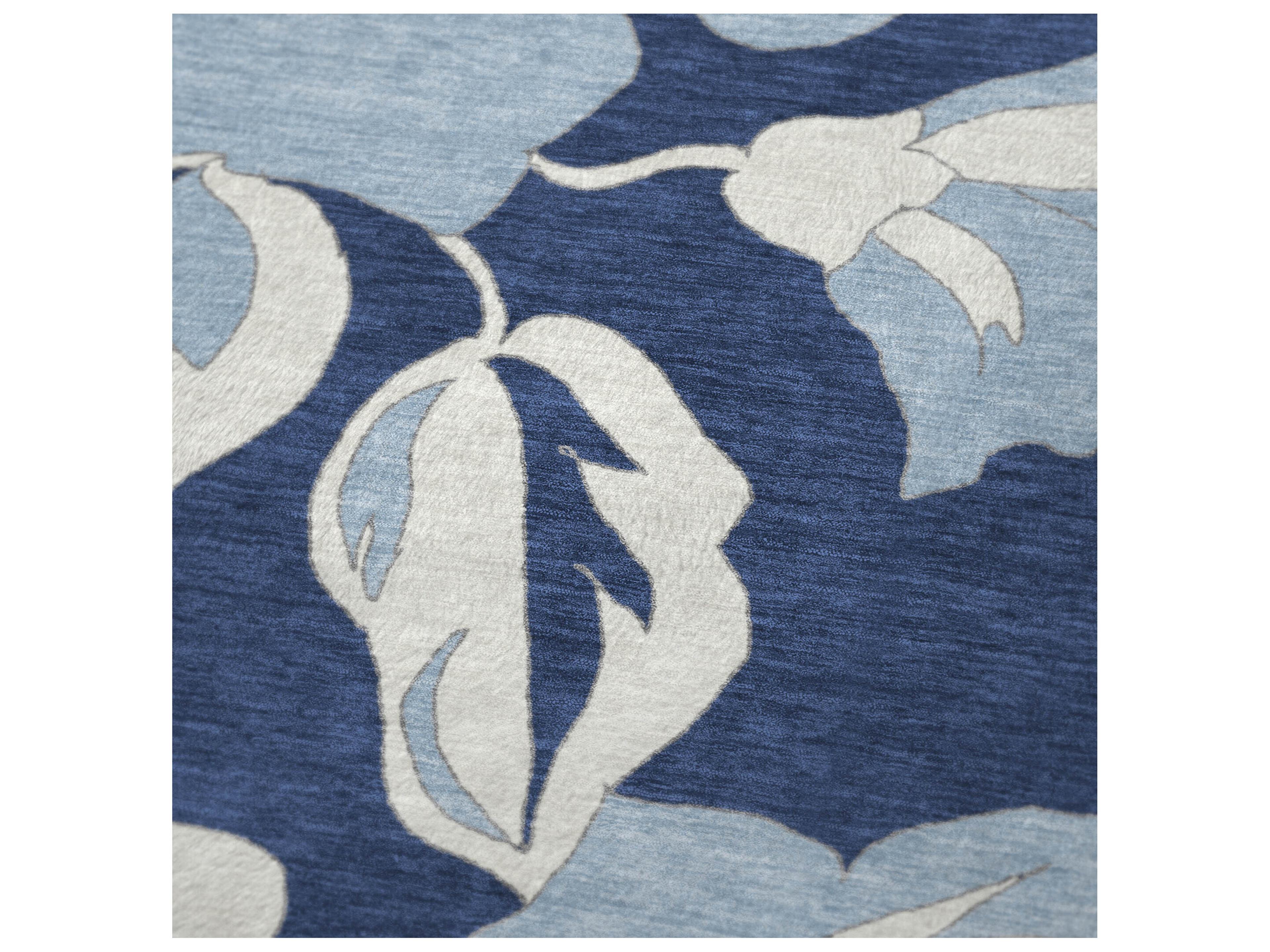 Dalyn Sherpa Blue Polyester Throw