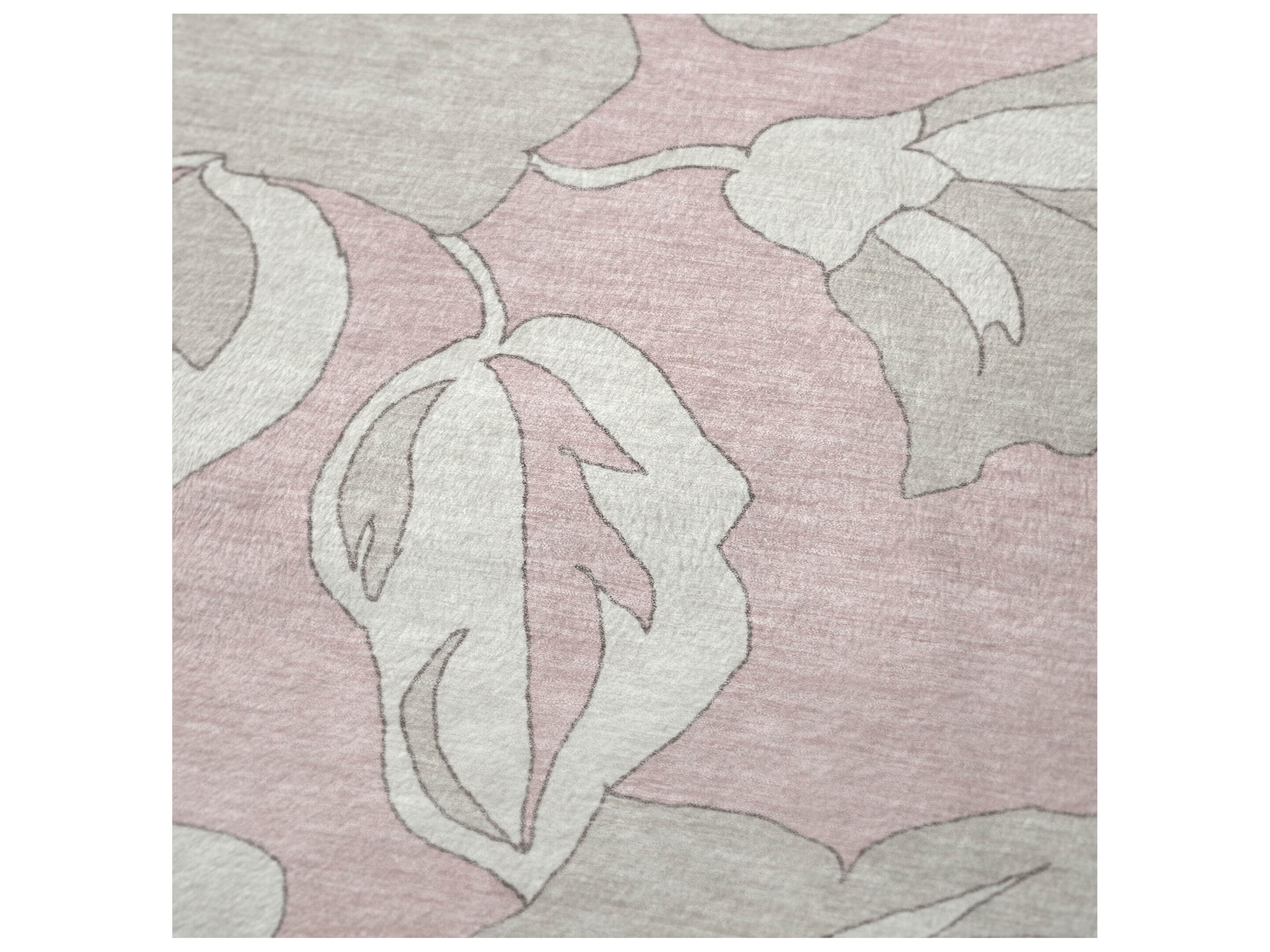 Dalyn Sherpa Pink Polyester Throw
