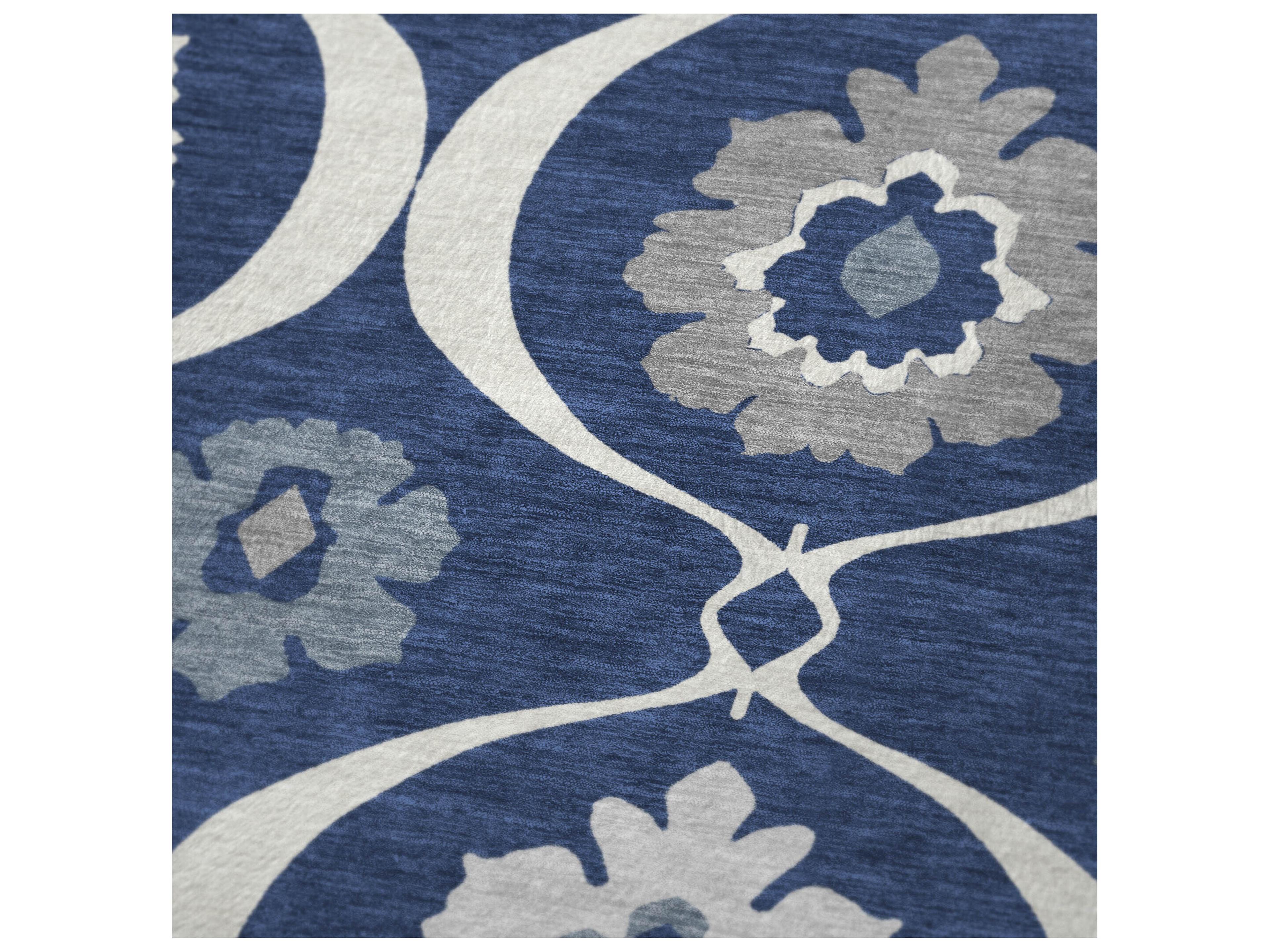 Dalyn Sherpa Blue Polyester Throw