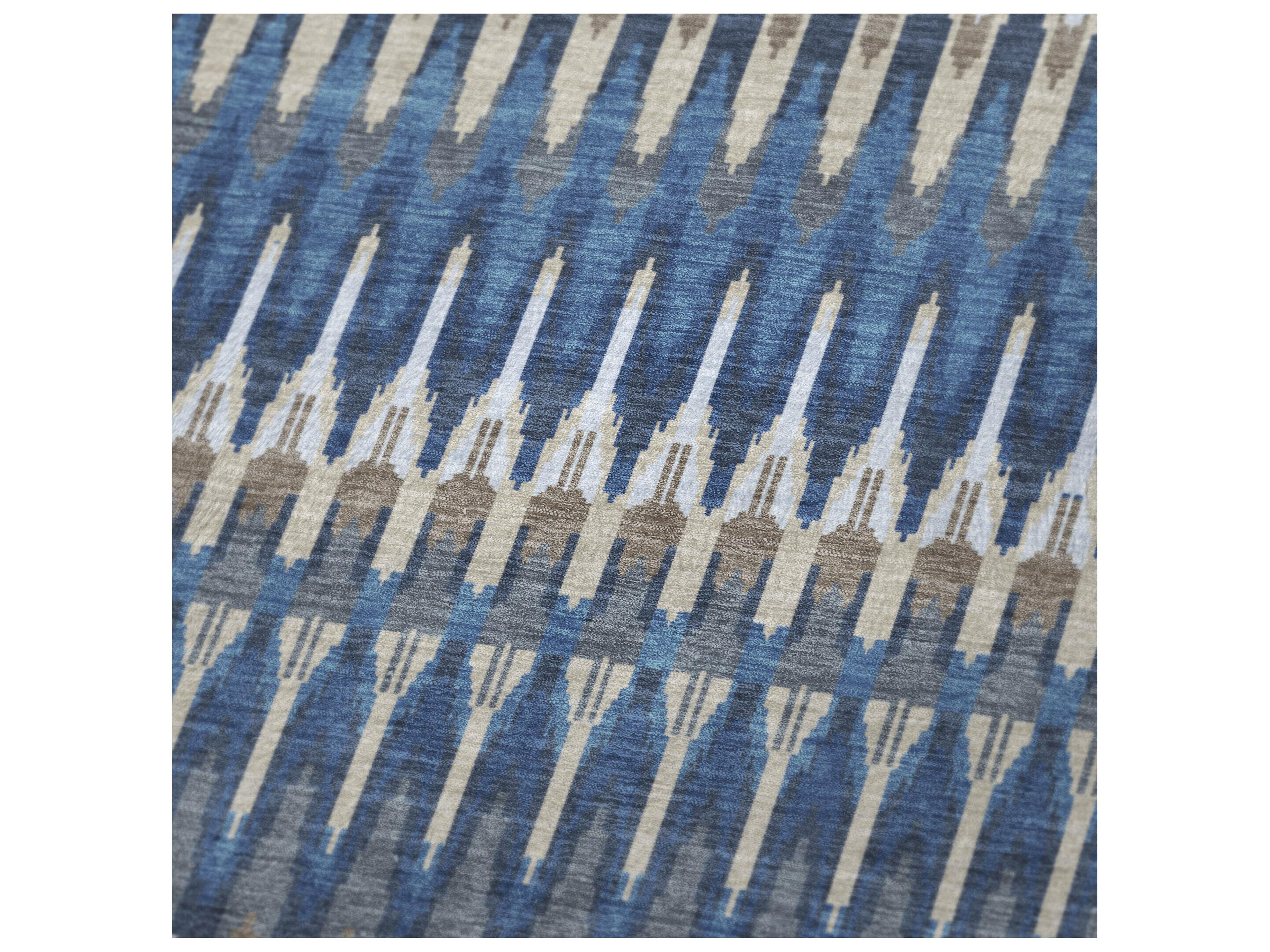 Dalyn Sherpa Blue Polyester Throw