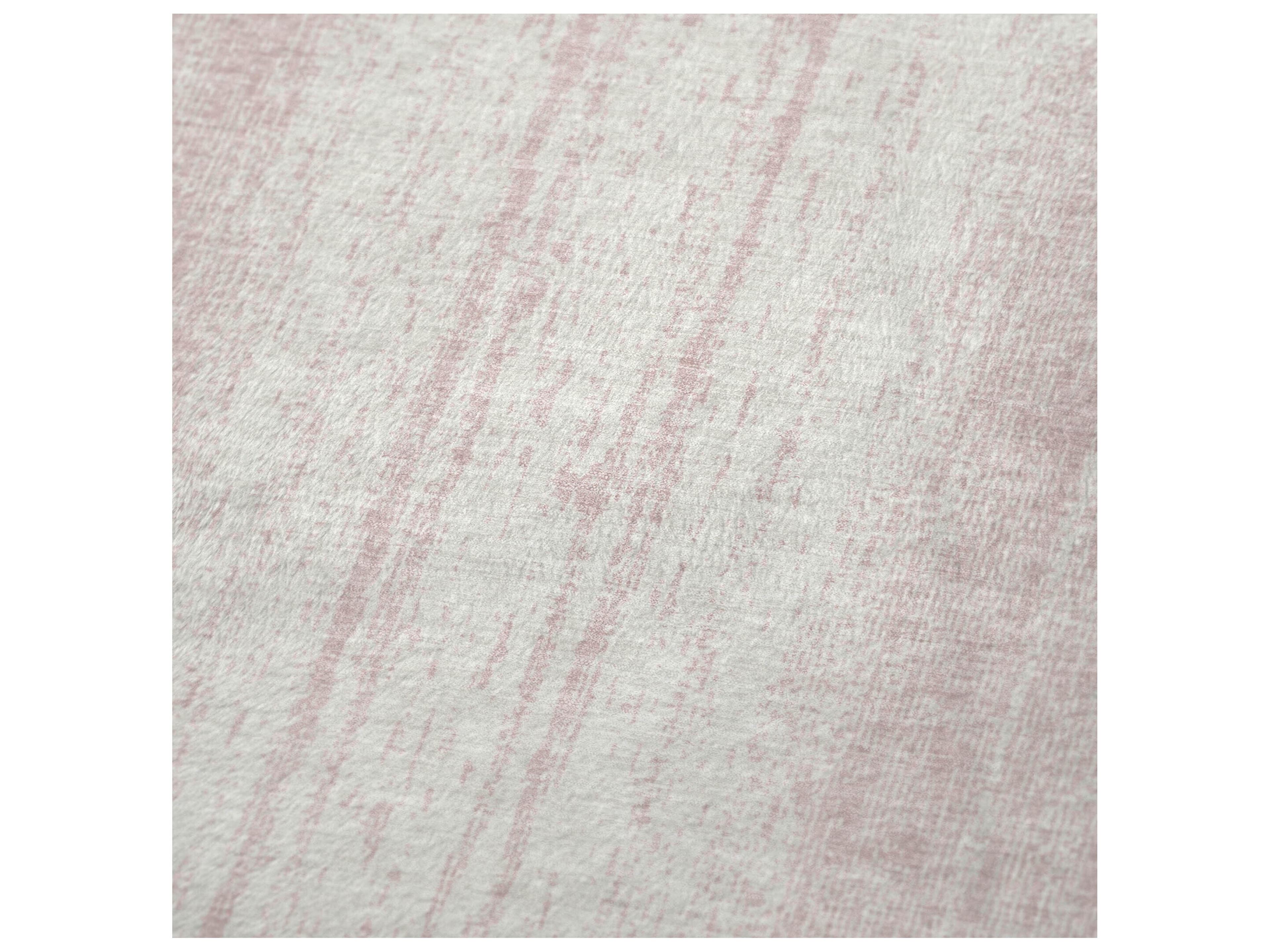 Dalyn Sherpa Pink Polyester Throw