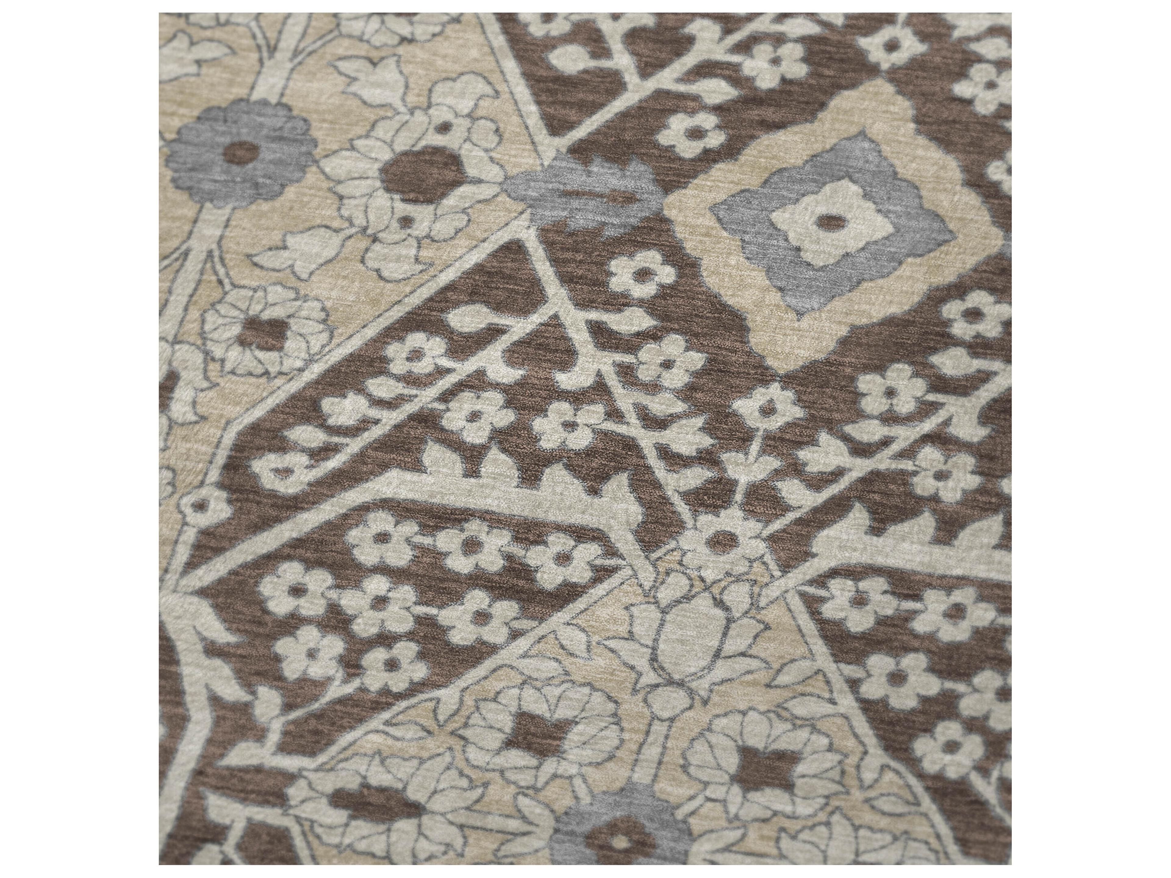 Dalyn Sherpa Brown Polyester Throw