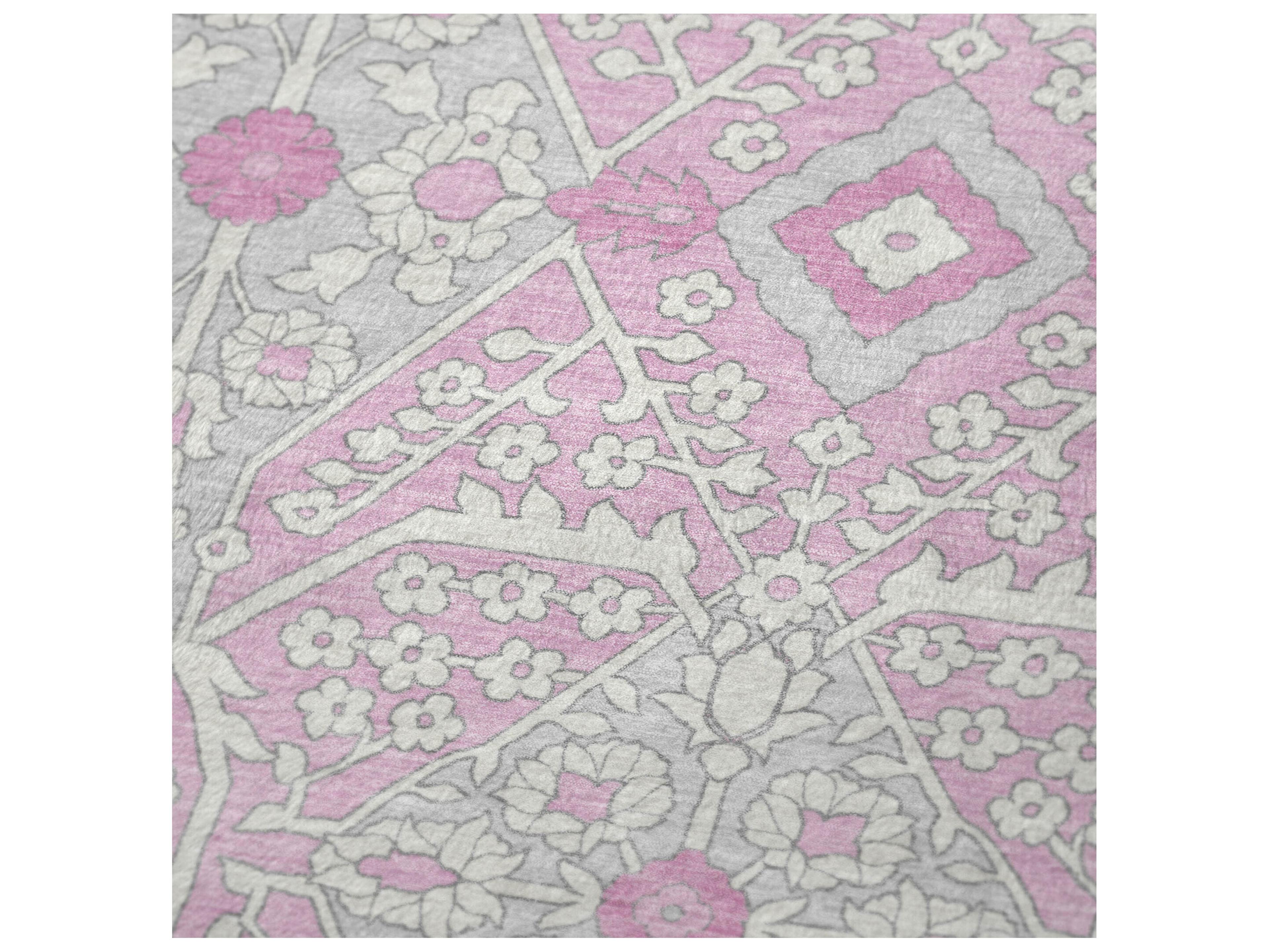 Dalyn Sherpa Pink Polyester Throw