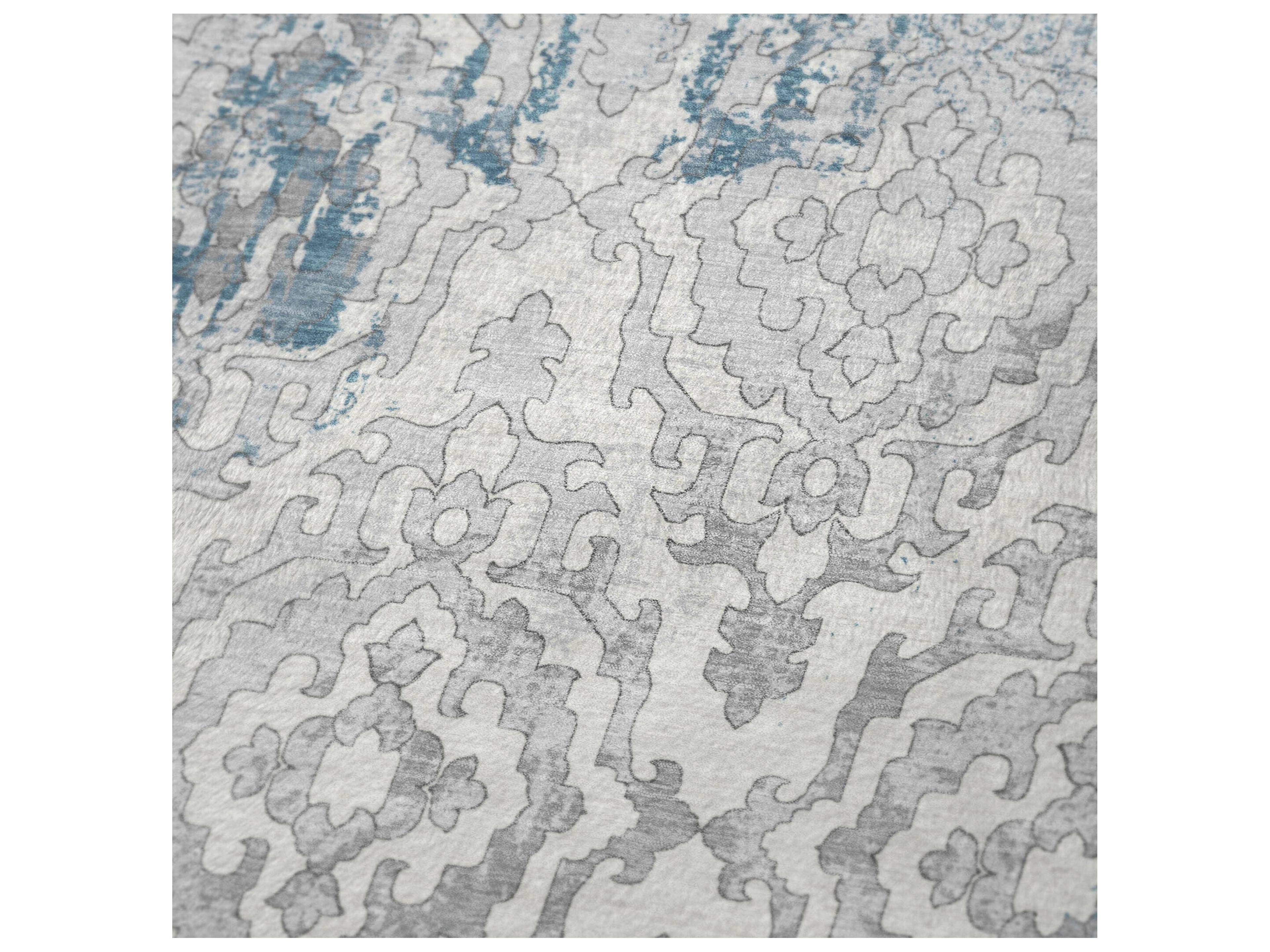 Dalyn Sherpa Teal Polyester Throw