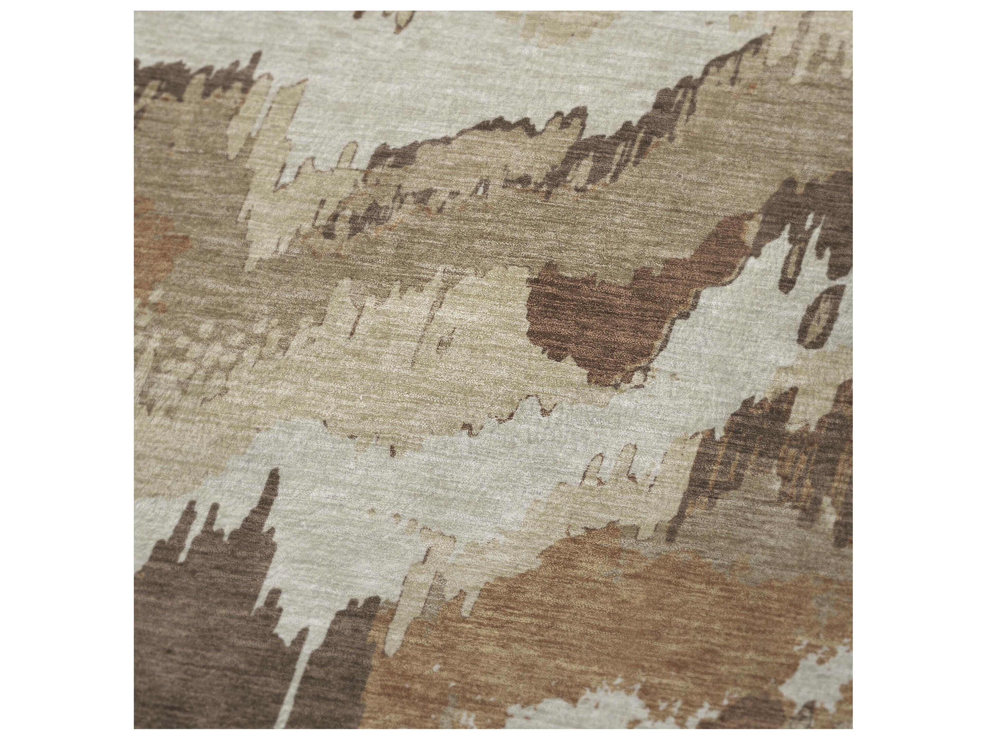 Dalyn Sherpa Brown Polyester Throw