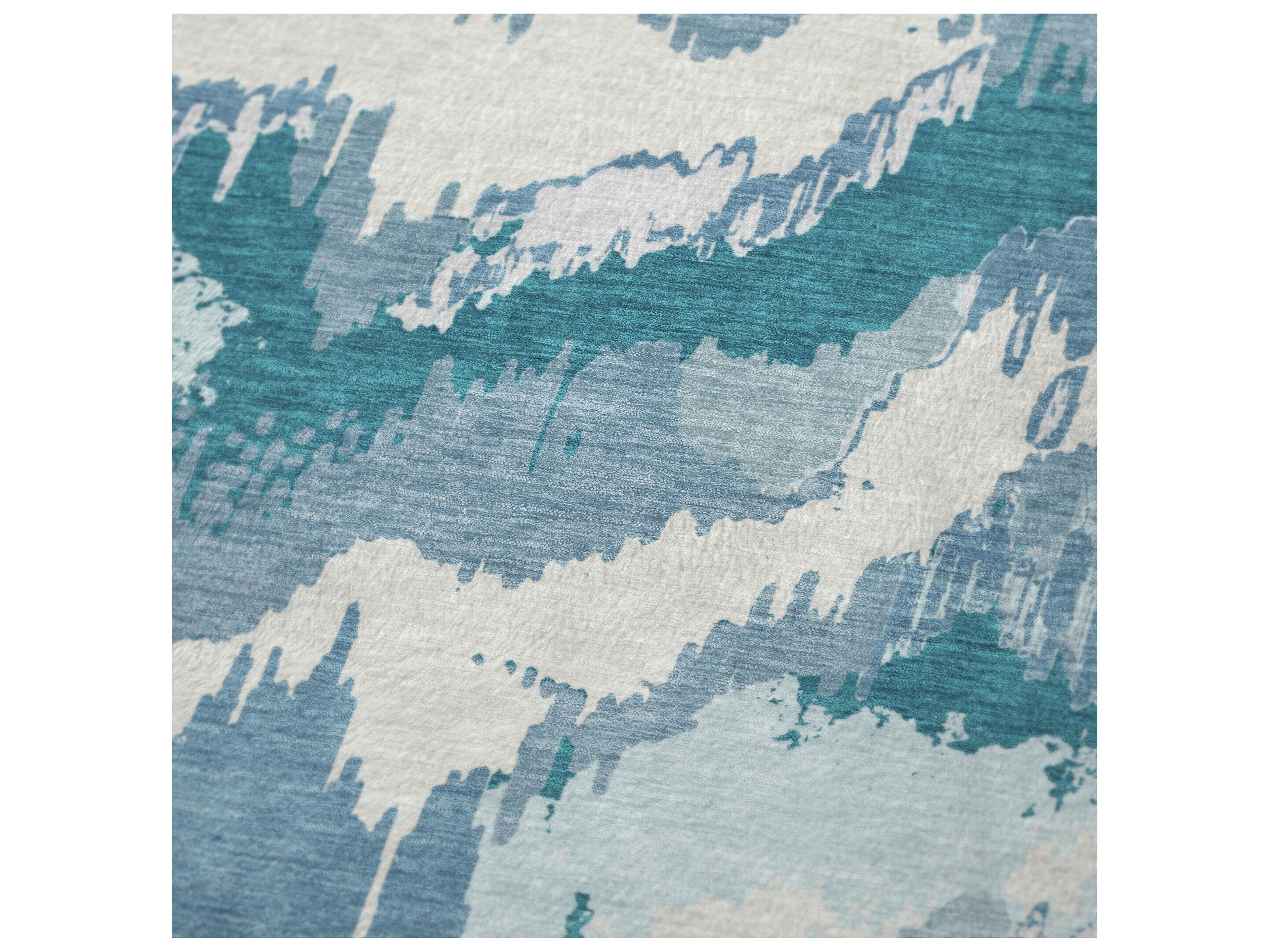 Dalyn Sherpa Teal Polyester Throw
