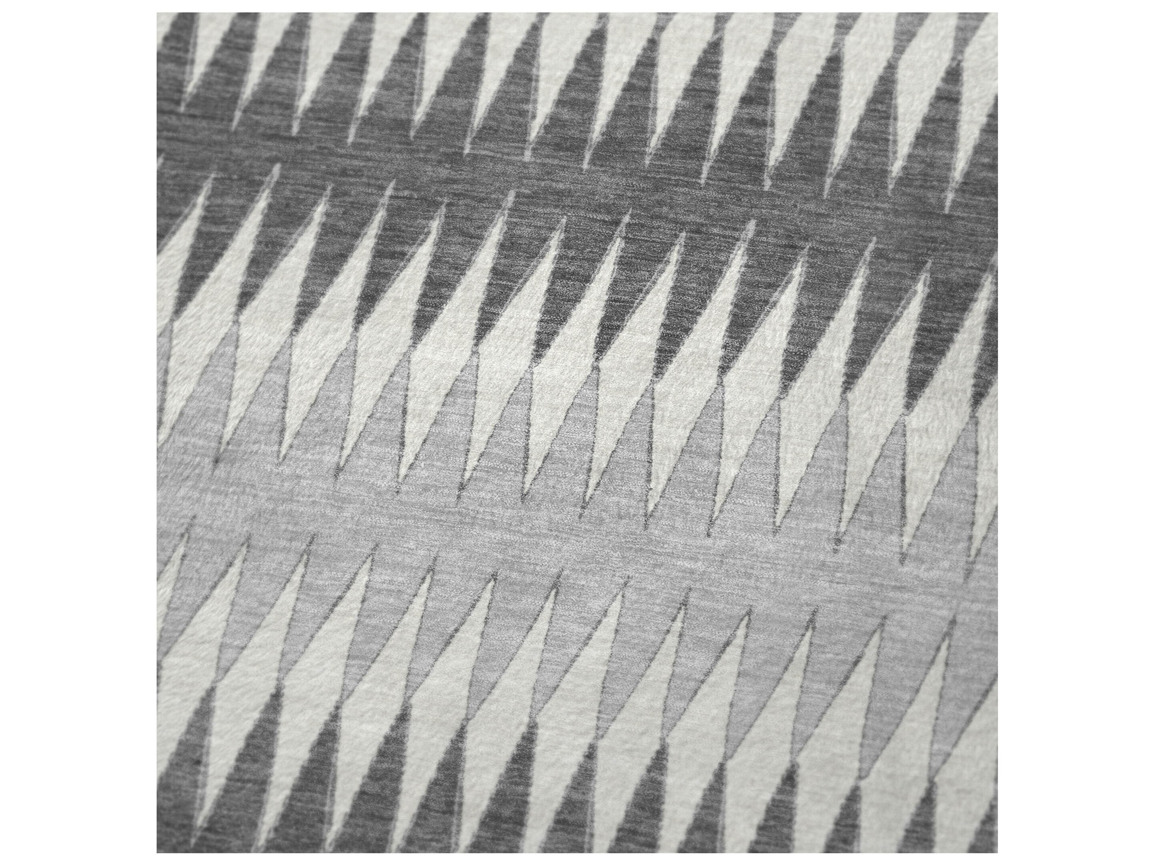 Dalyn Sherpa Gray Polyester Throw