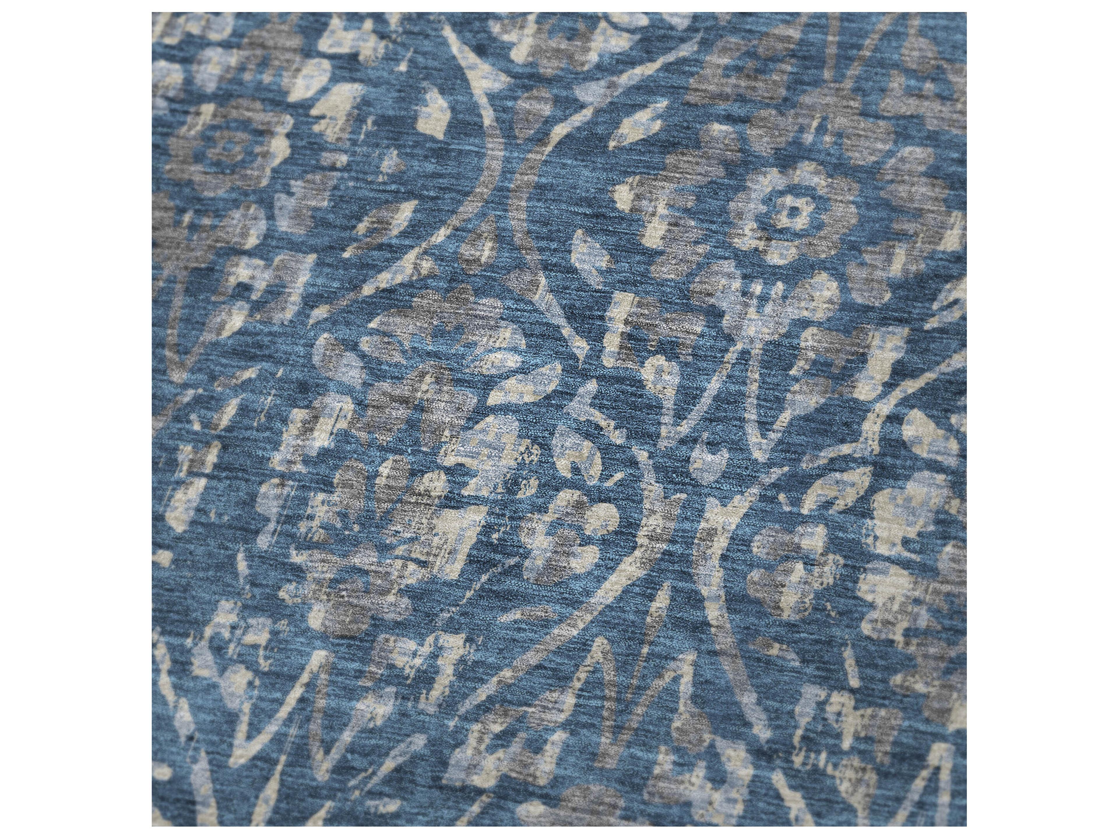 Dalyn Sherpa Blue Polyester Throw