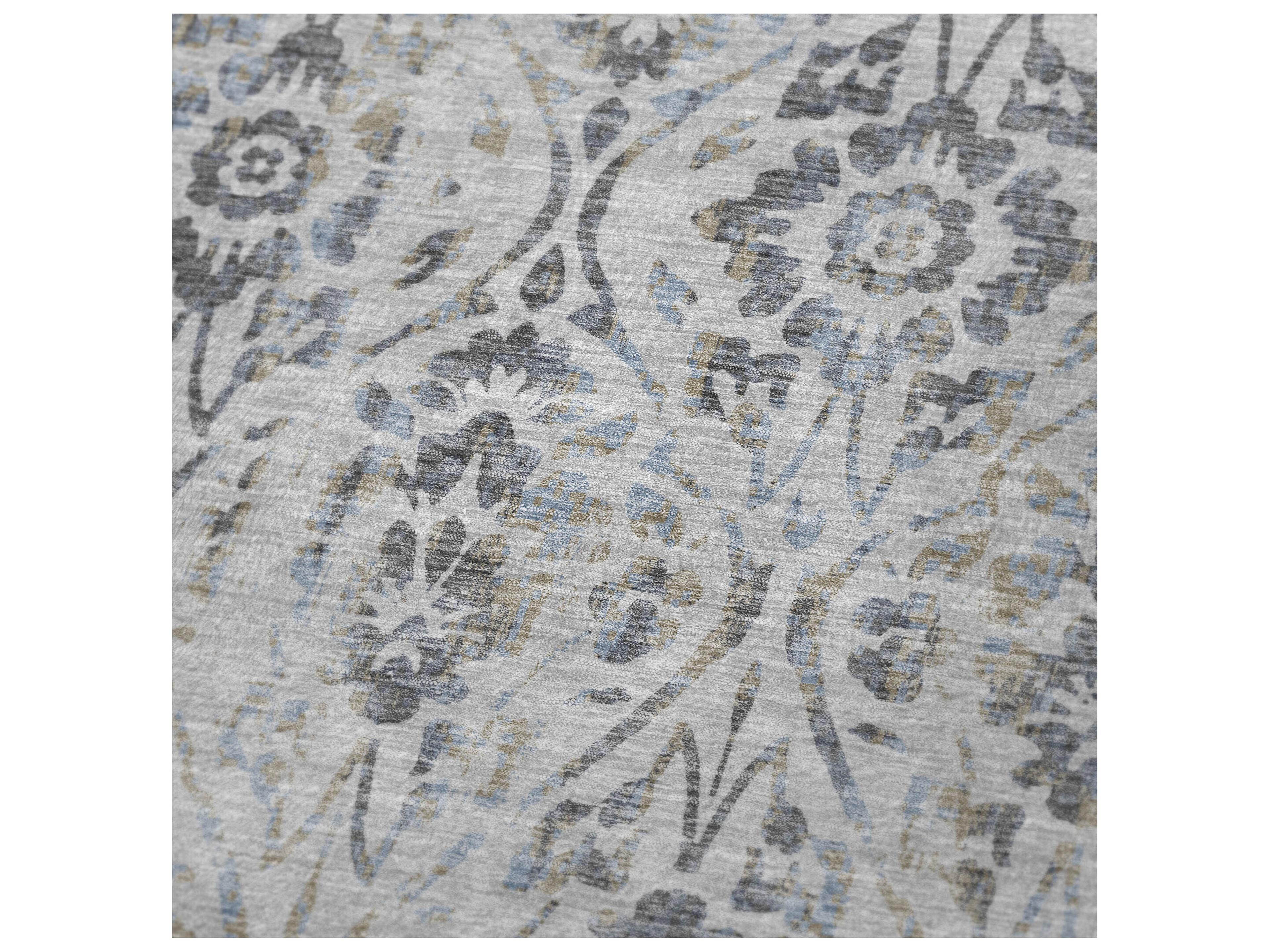 Dalyn Sherpa Gray Polyester Throw