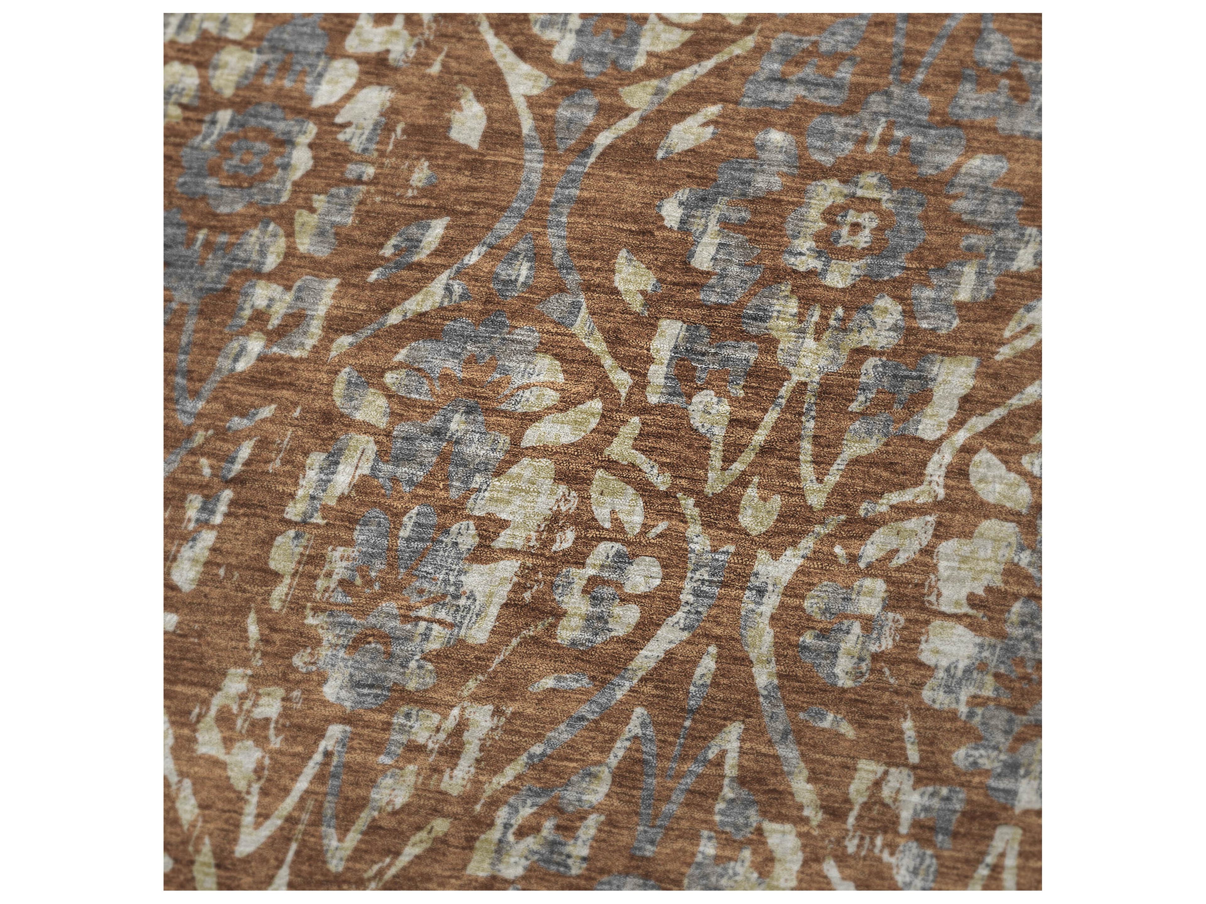 Dalyn Sherpa Orange Polyester Throw