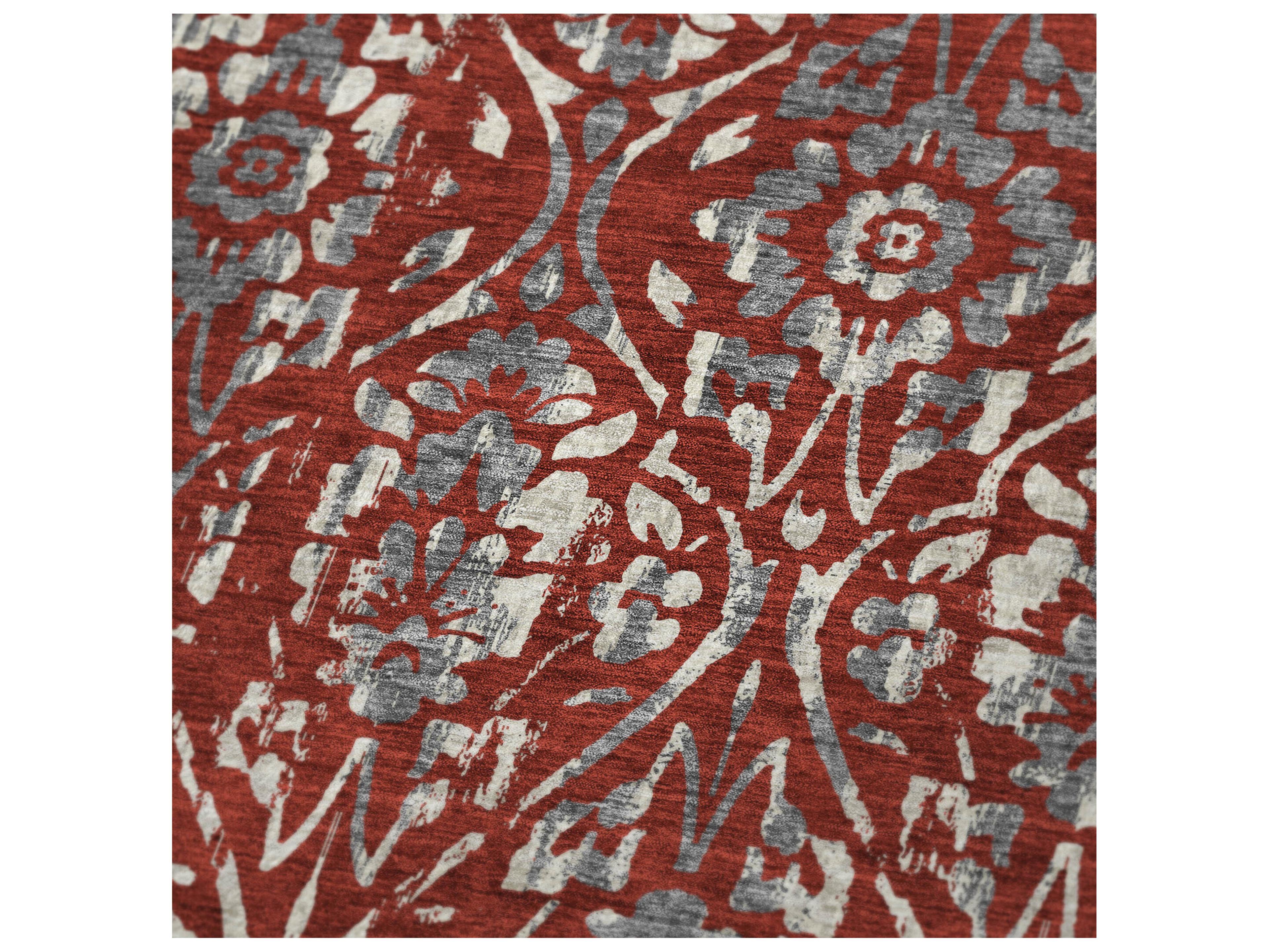 Dalyn Sherpa Red Polyester Throw