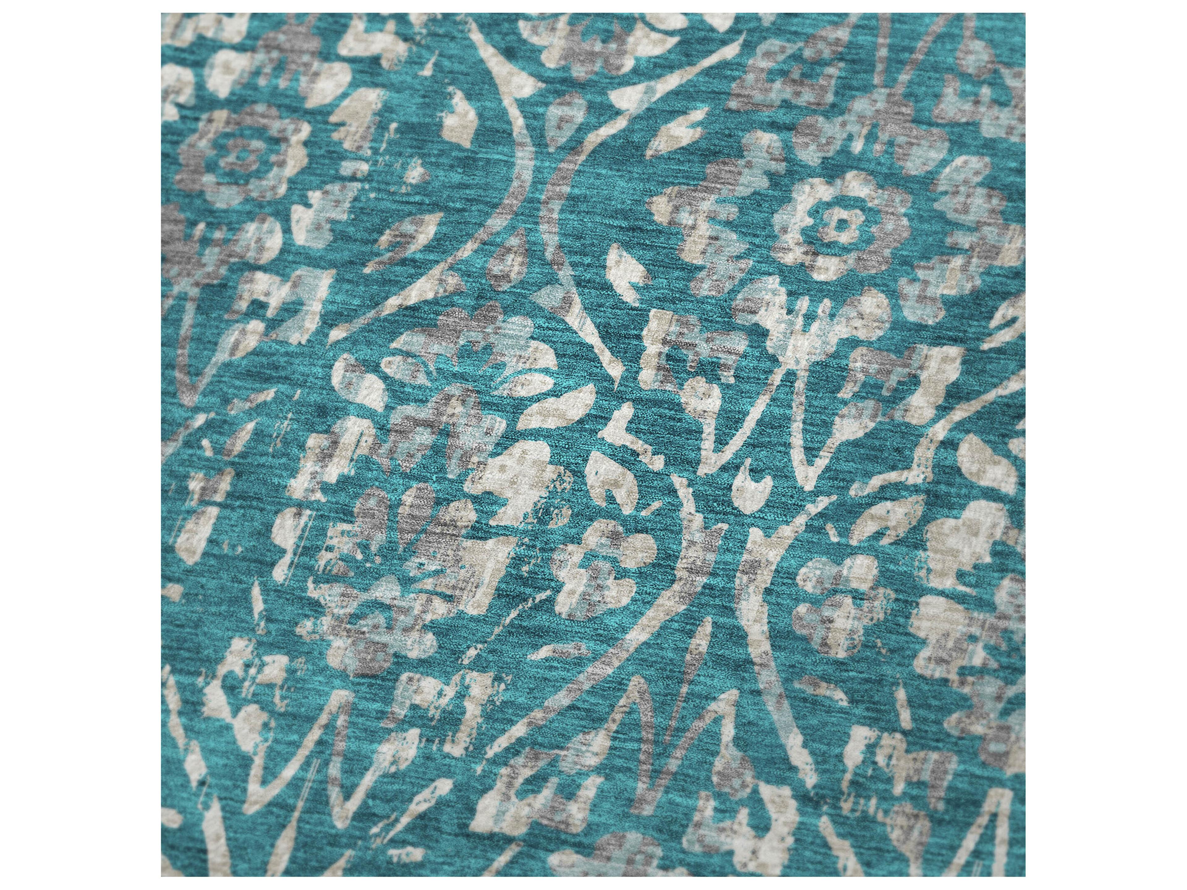 Dalyn Sherpa Teal Polyester Throw
