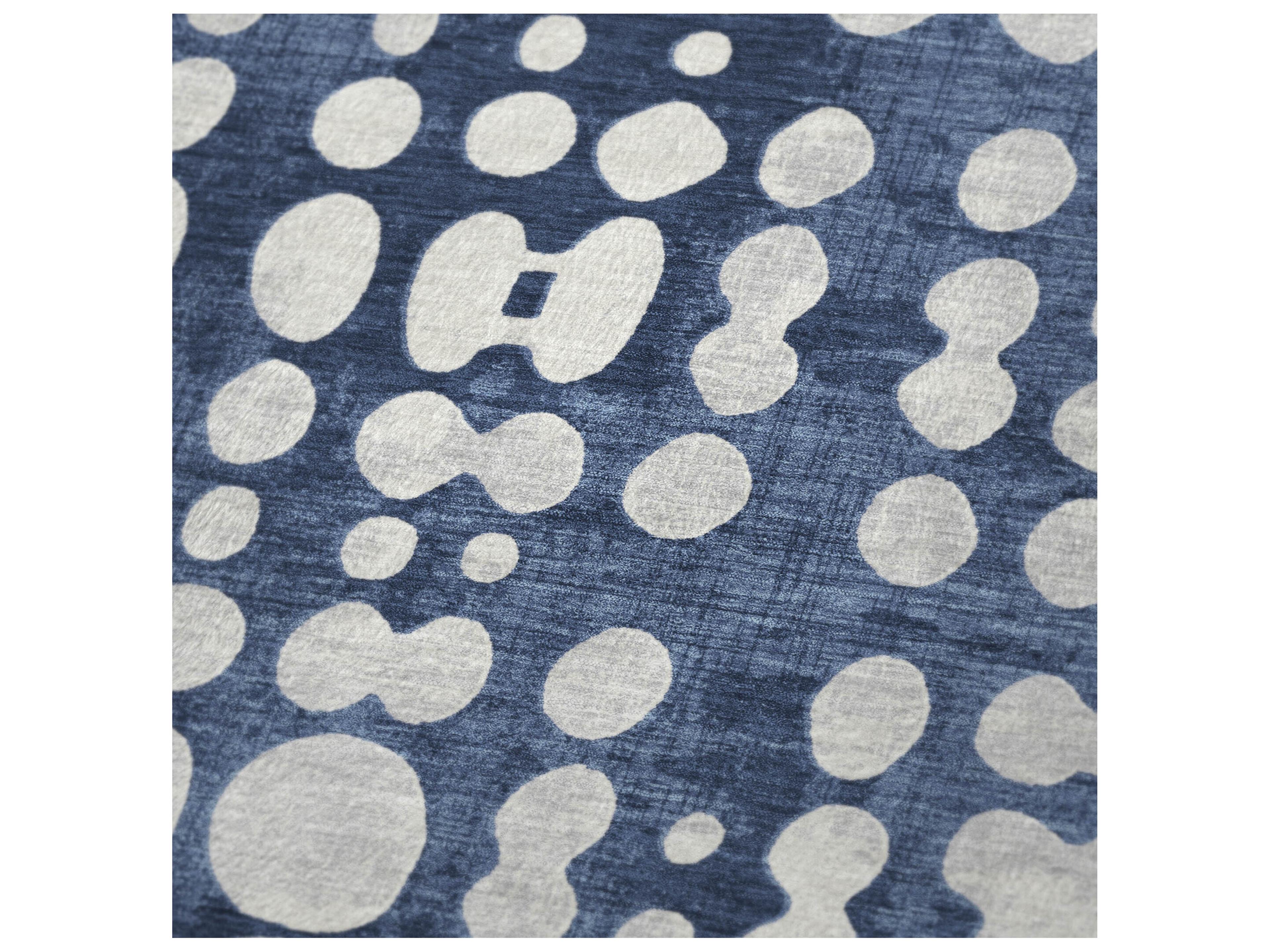 Dalyn Sherpa Blue Polyester Throw
