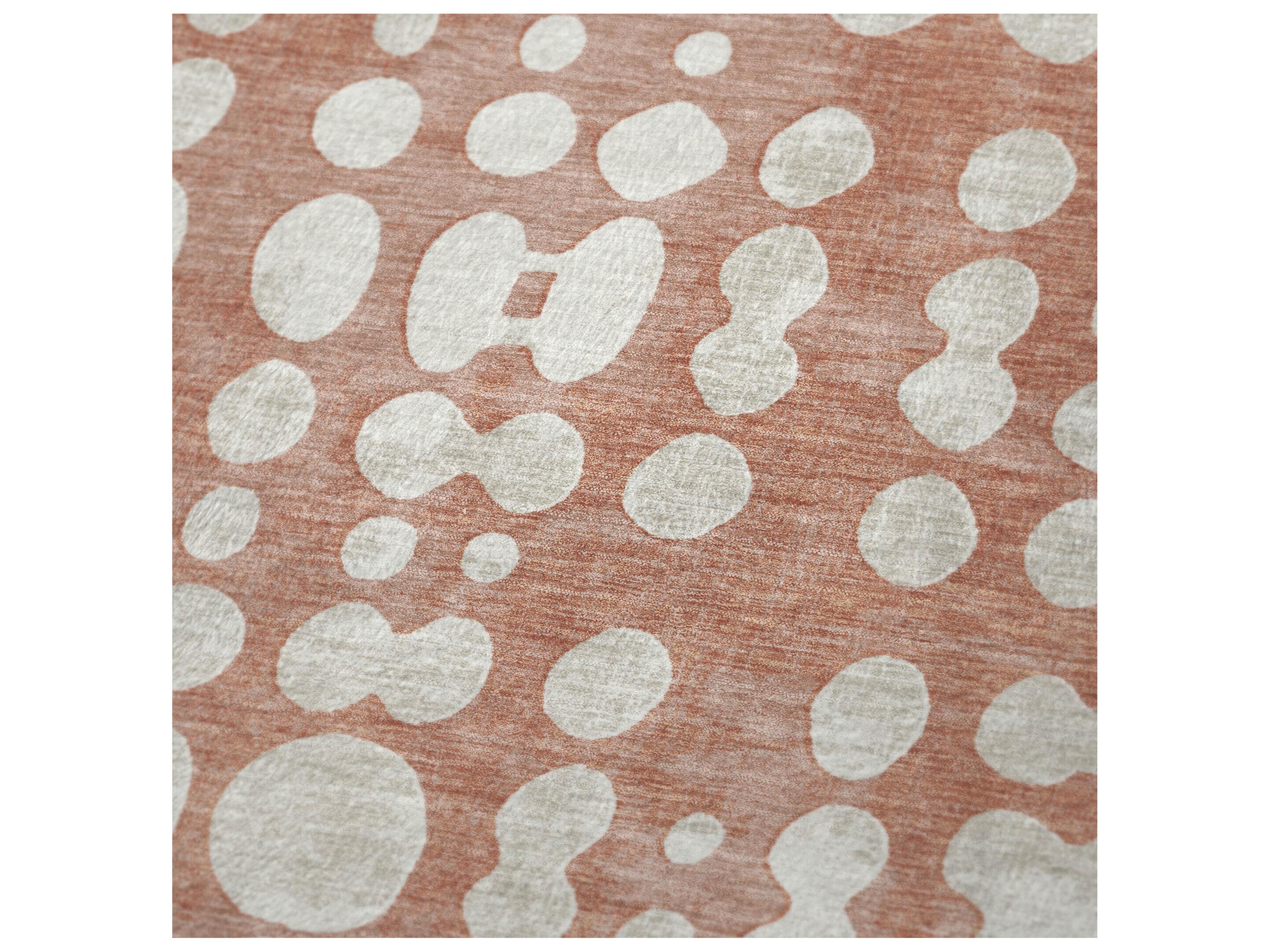 Dalyn Sherpa Orange Polyester Throw