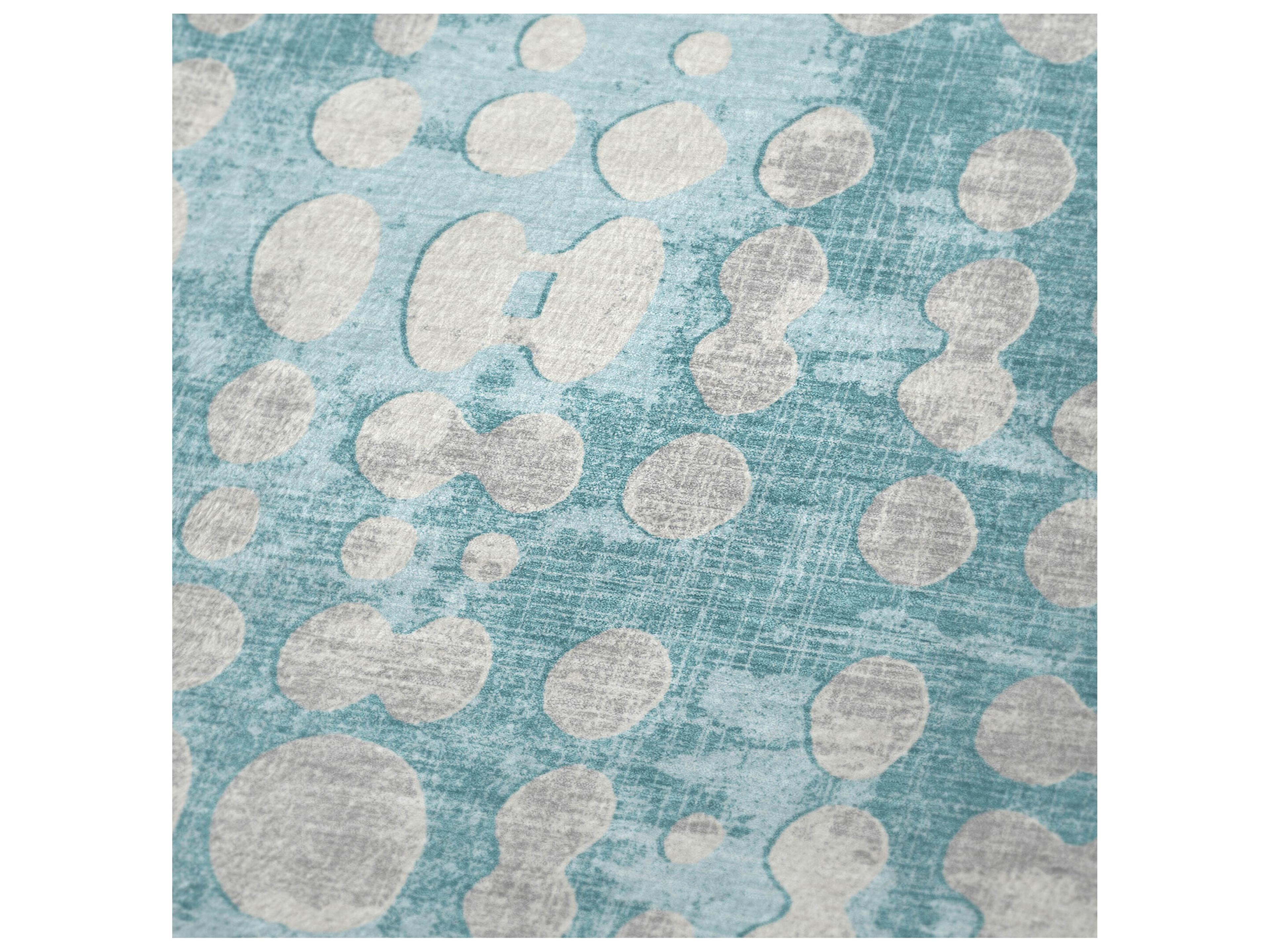 Dalyn Sherpa Teal Polyester Throw