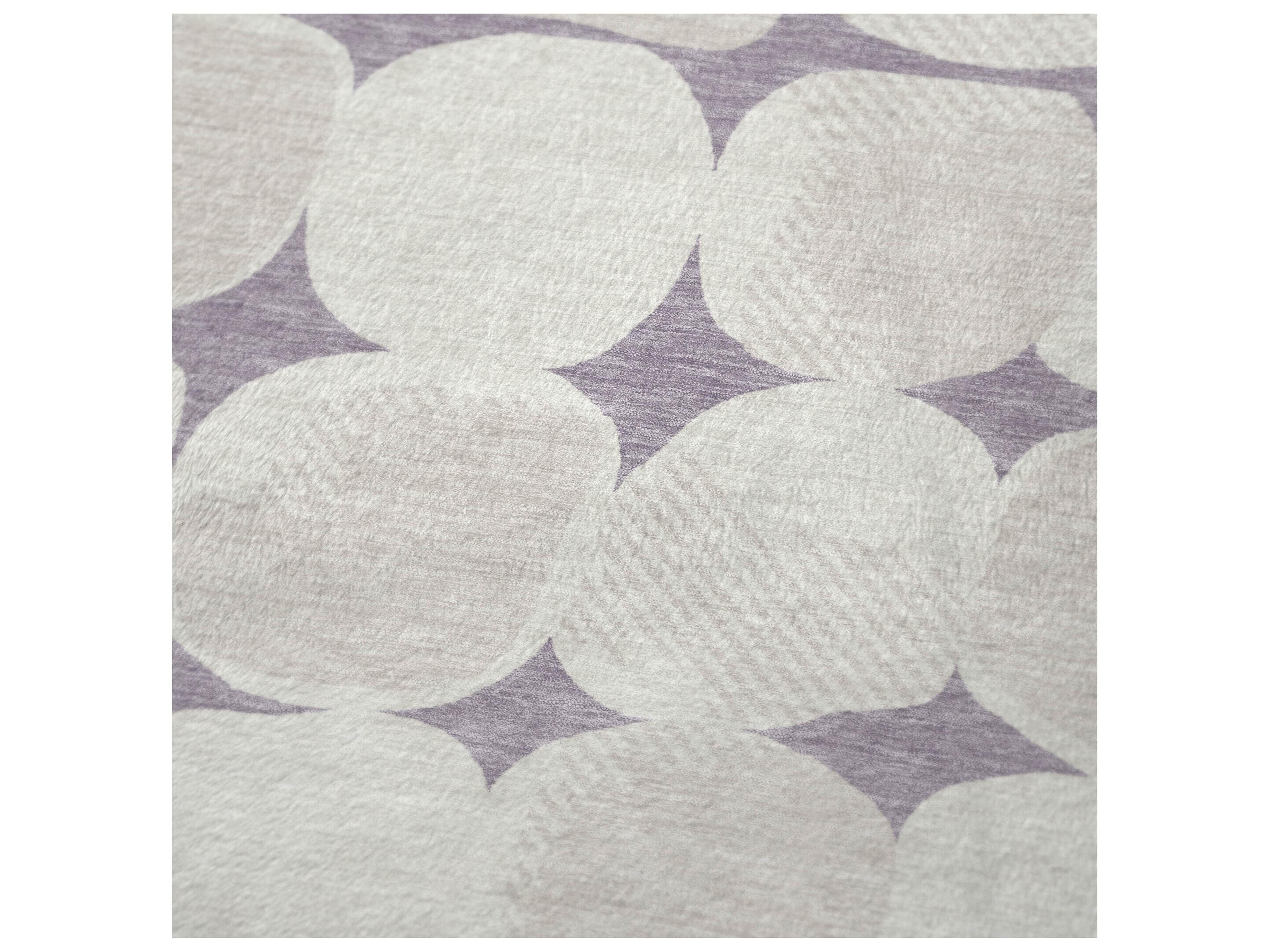 Dalyn Sherpa Purple Polyester Throw