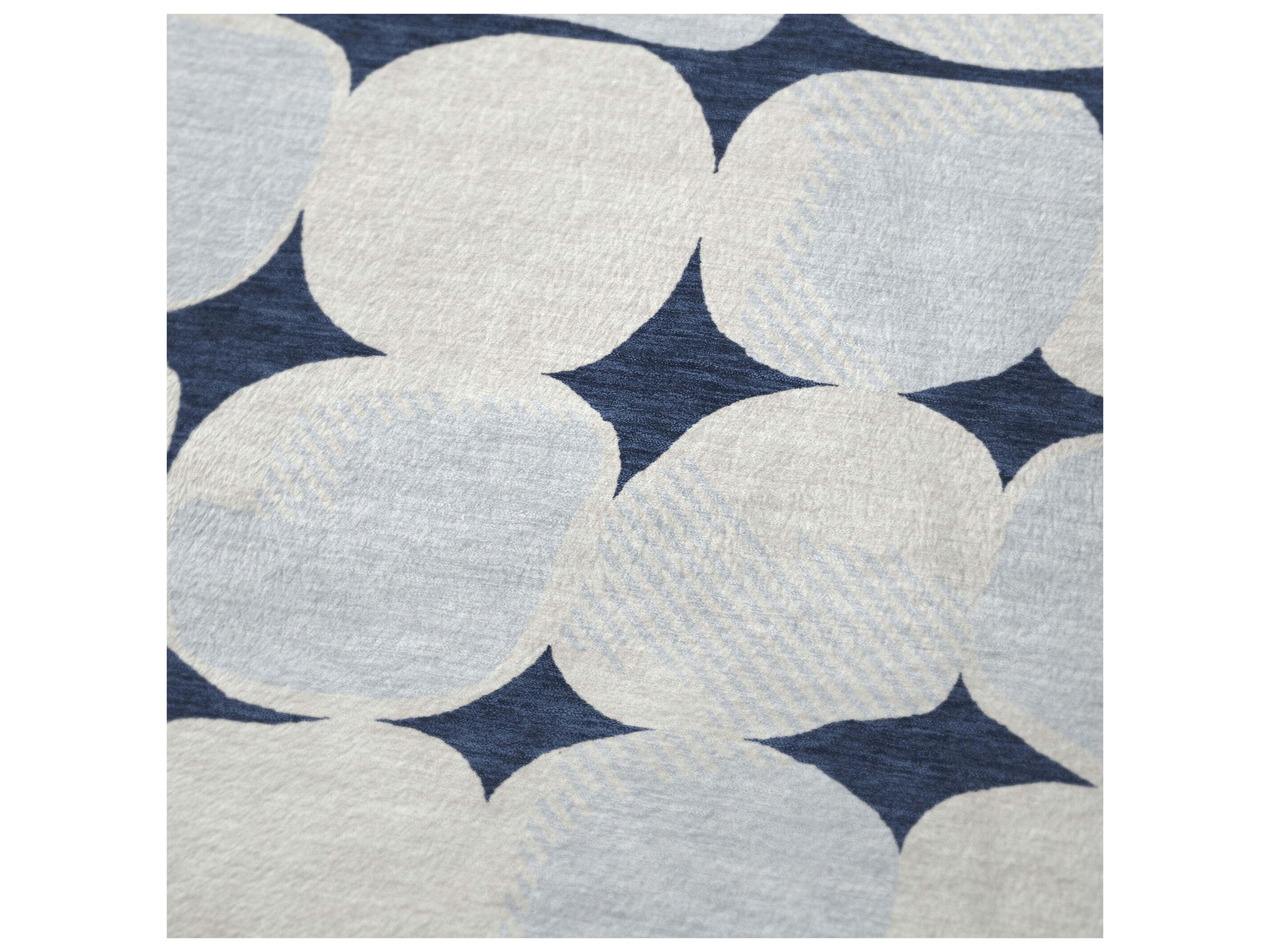 Dalyn Sherpa Blue Polyester Throw