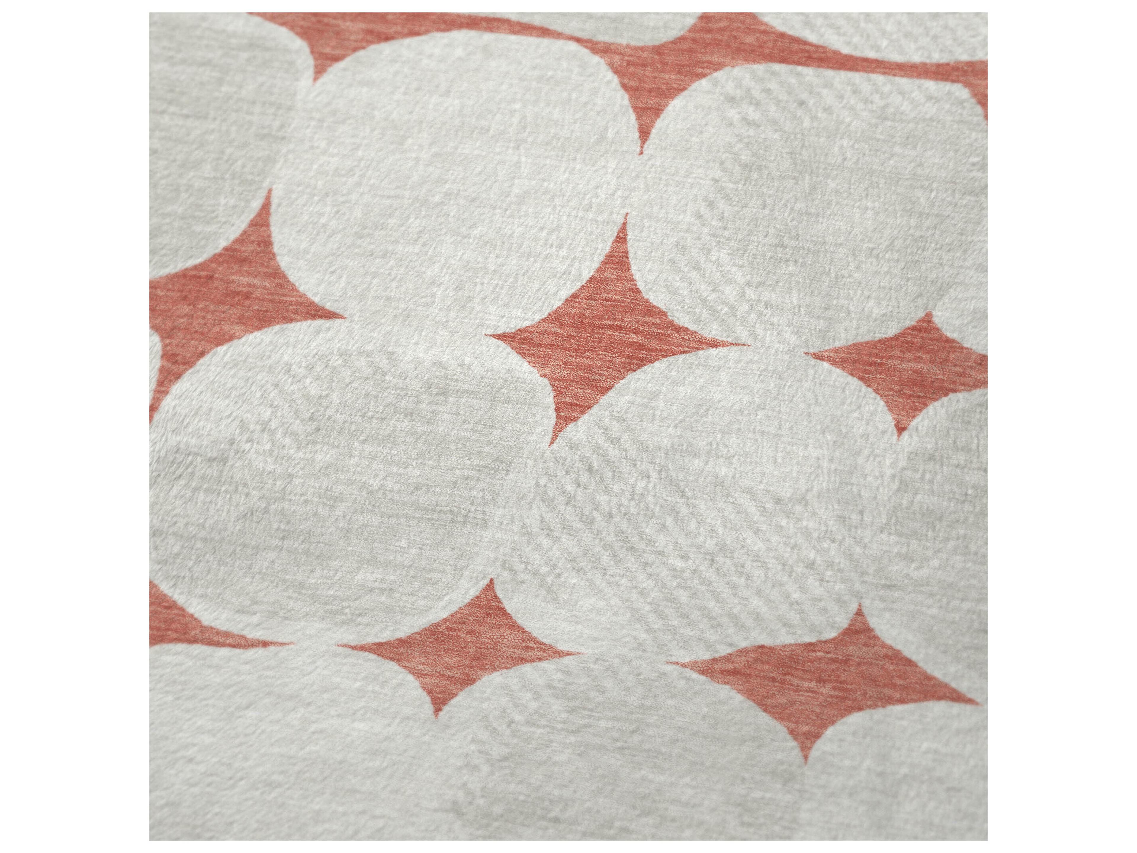 Dalyn Sherpa Orange Polyester Throw