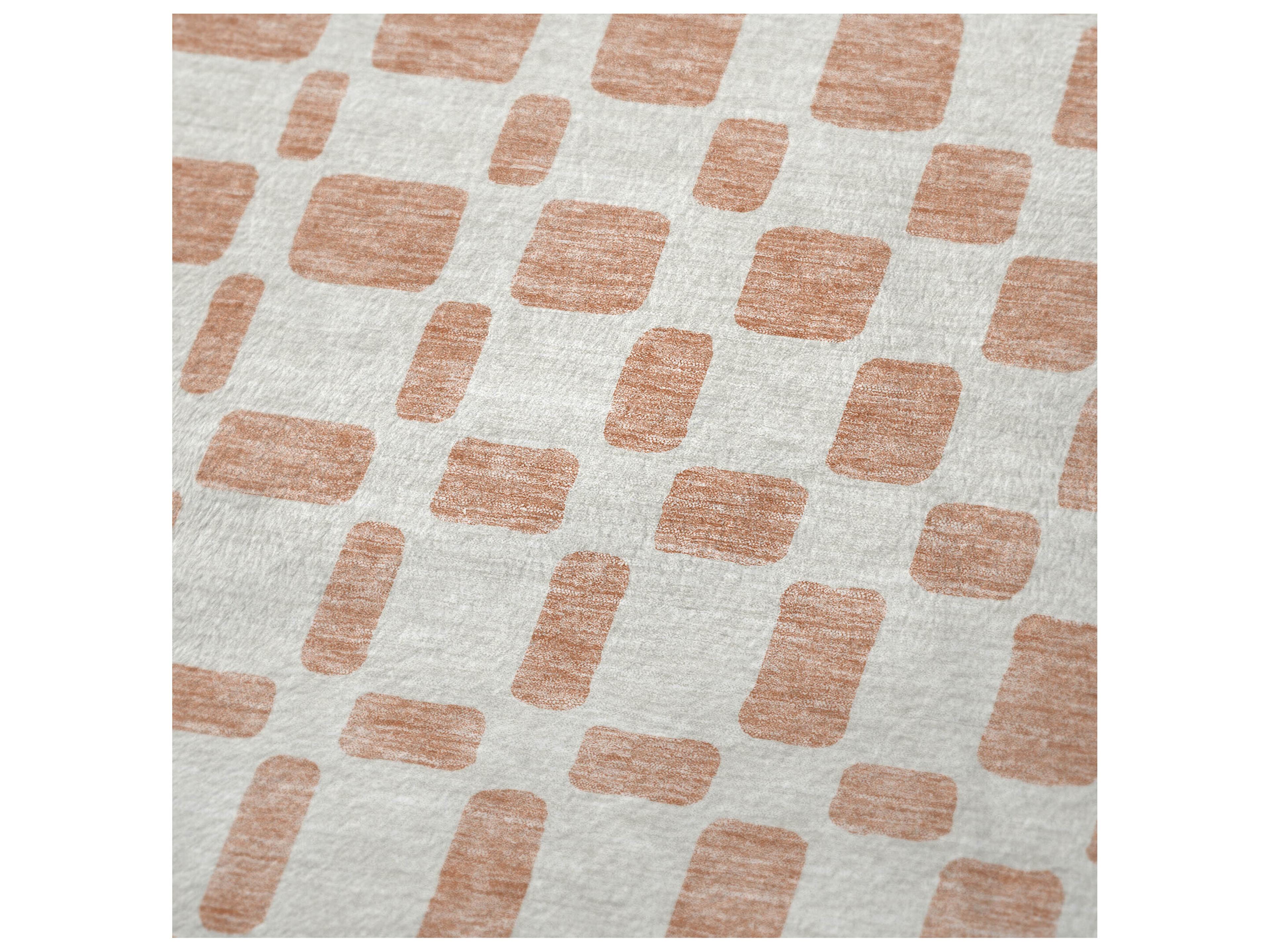 Dalyn Sherpa Orange Polyester Throw