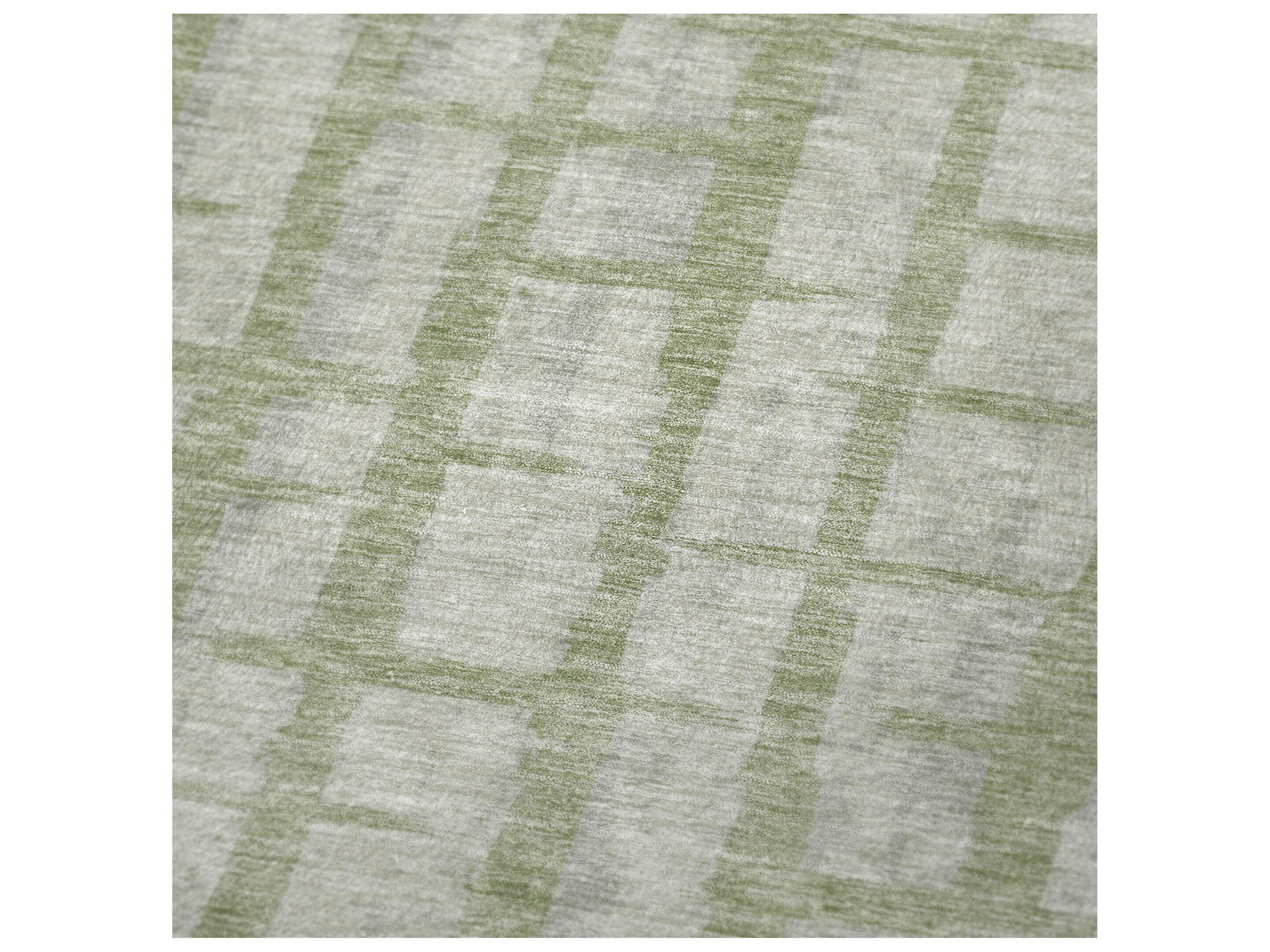Dalyn Sherpa Green Polyester Throw