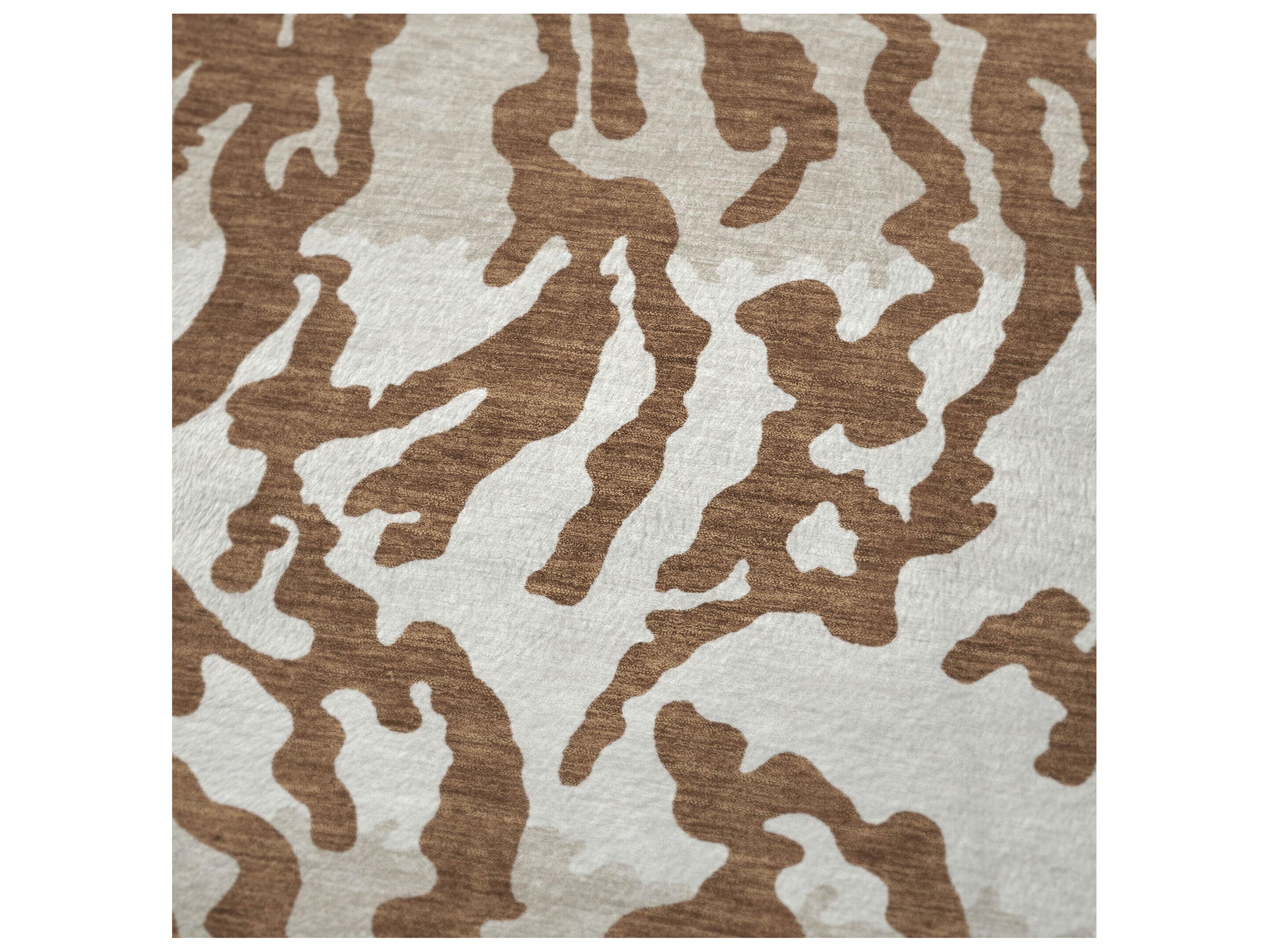 Dalyn Sherpa Orange Polyester Throw