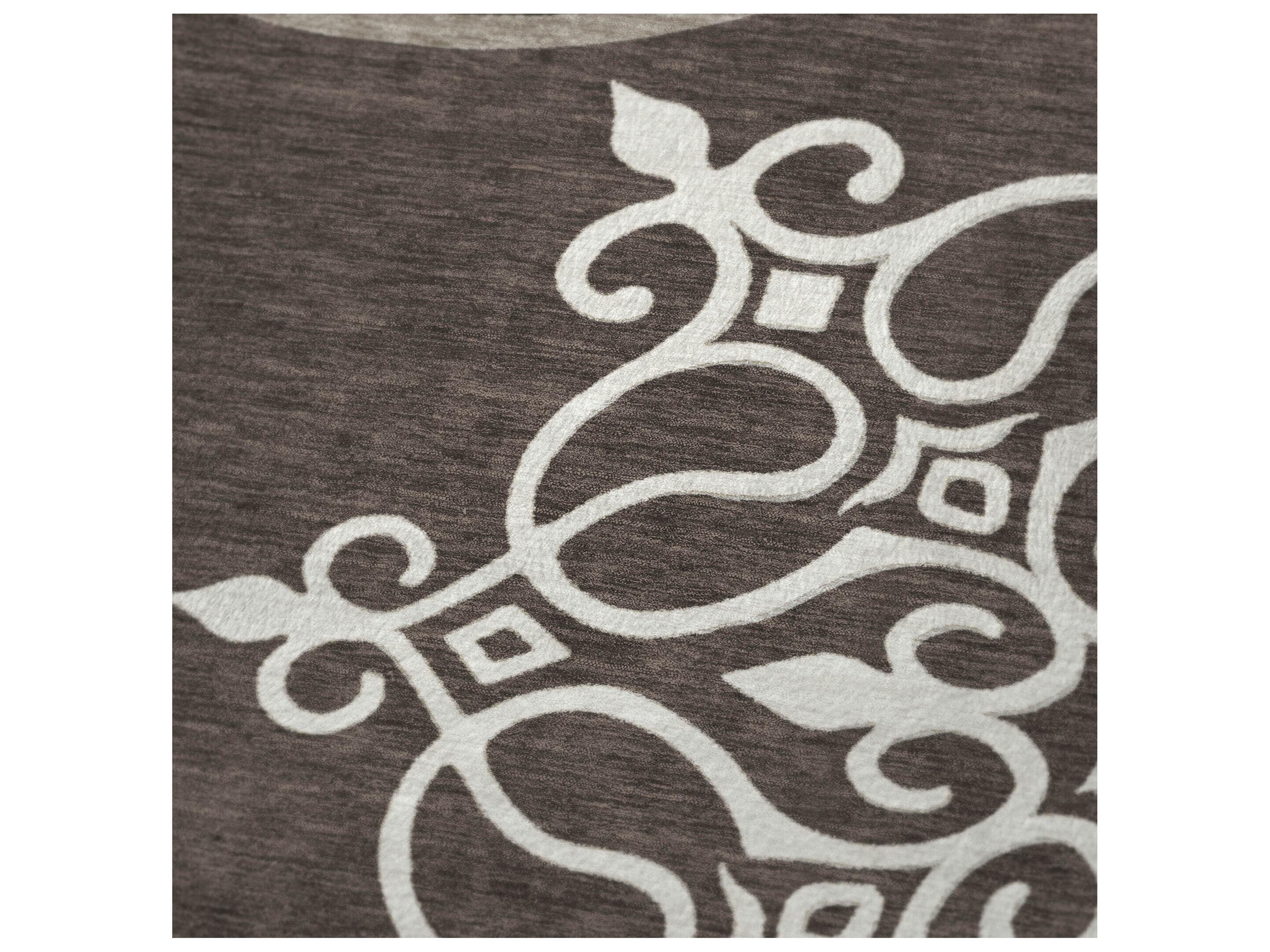 Dalyn Sherpa Brown Polyester Throw