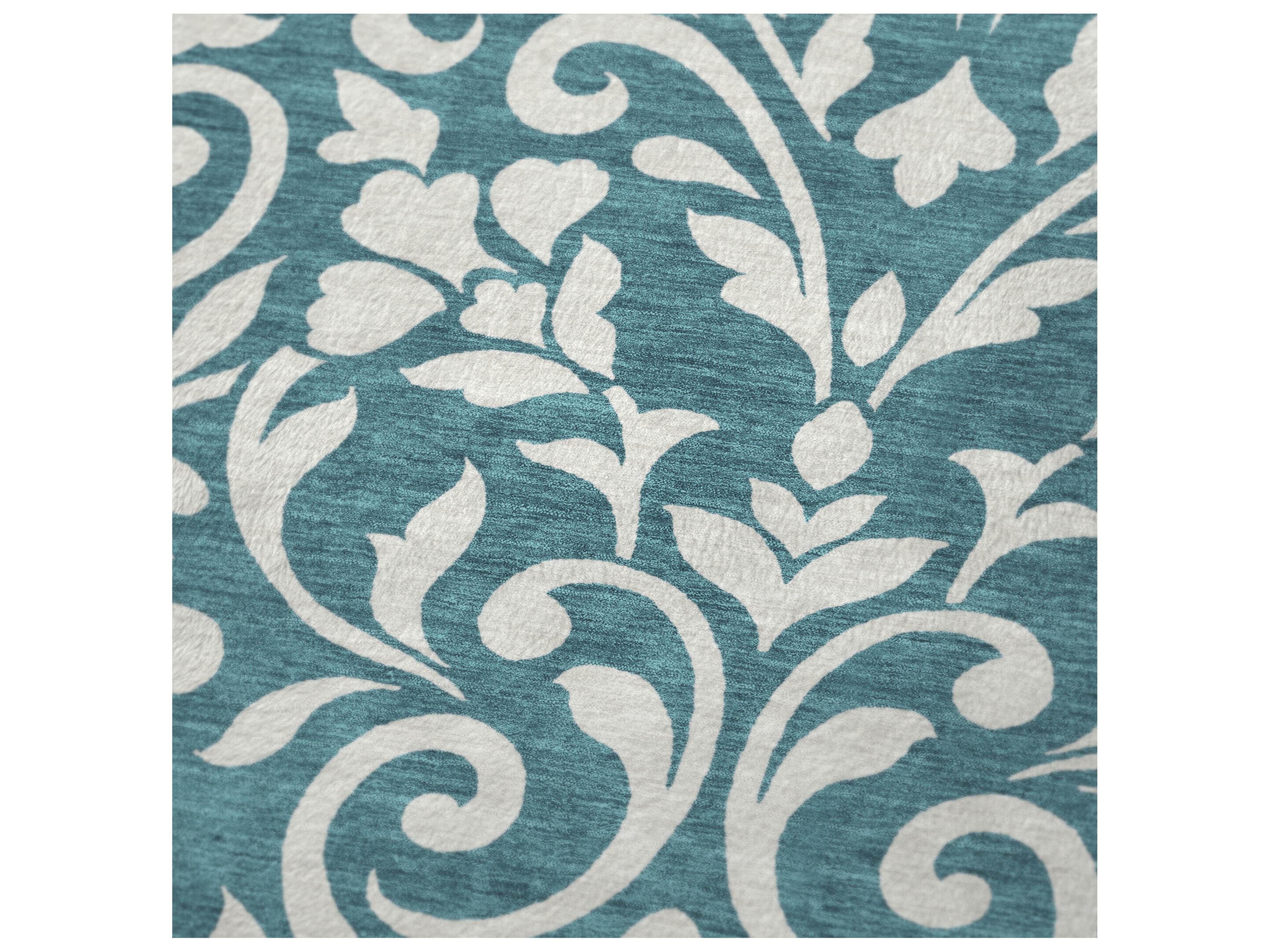 Dalyn Sherpa Teal Polyester Throw