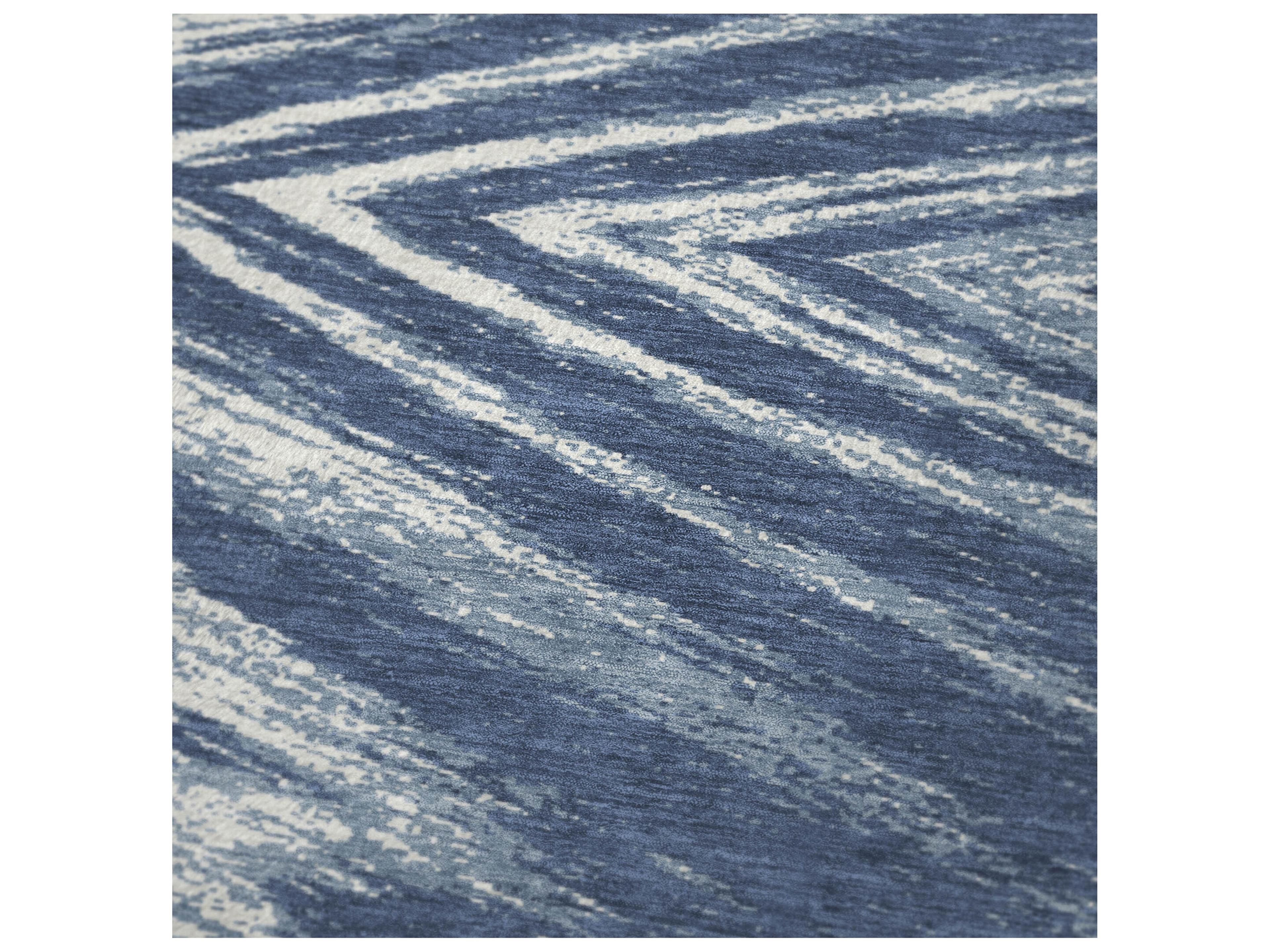 Dalyn Sherpa Blue Polyester Throw