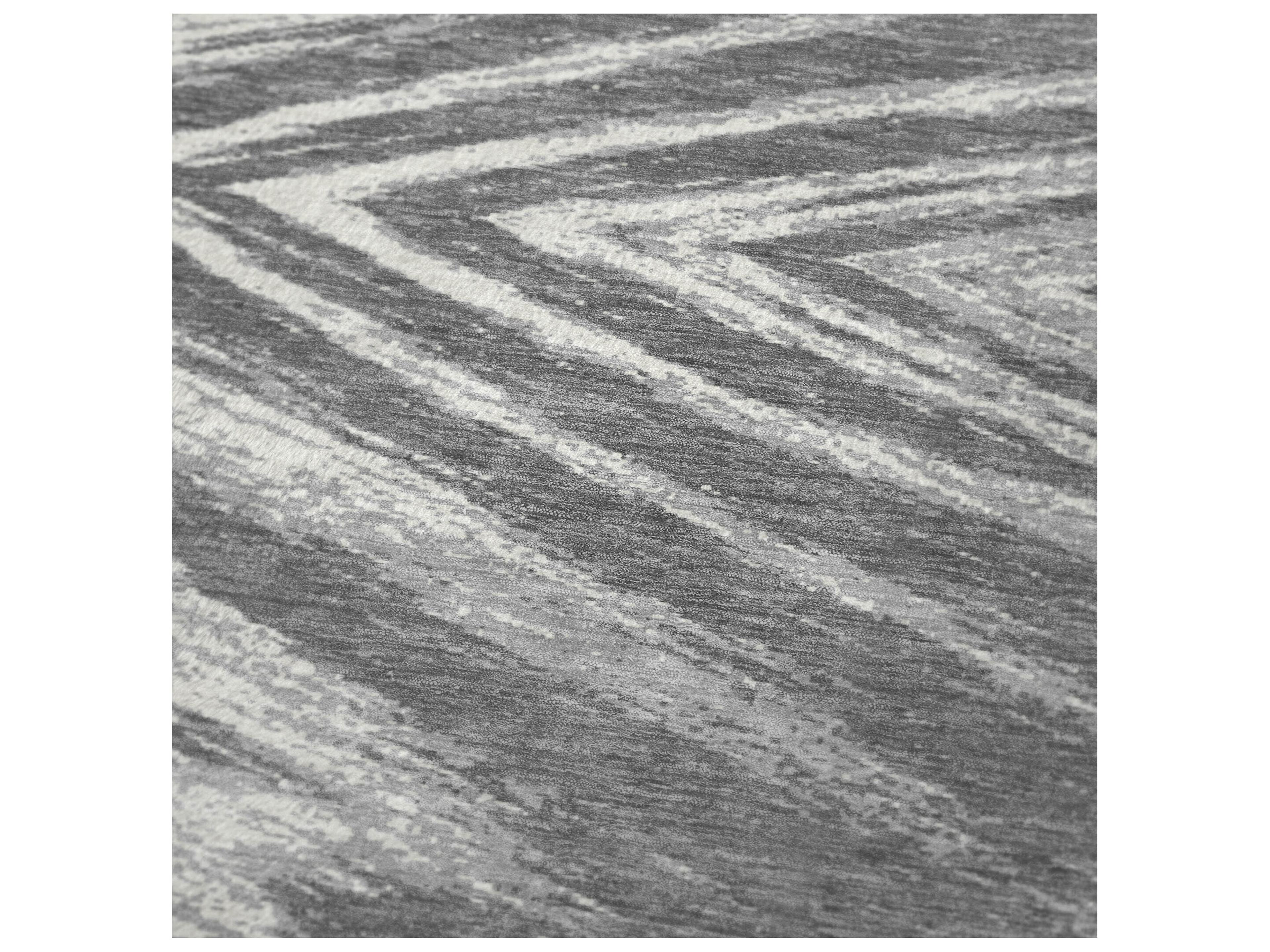 Dalyn Sherpa Gray Polyester Throw