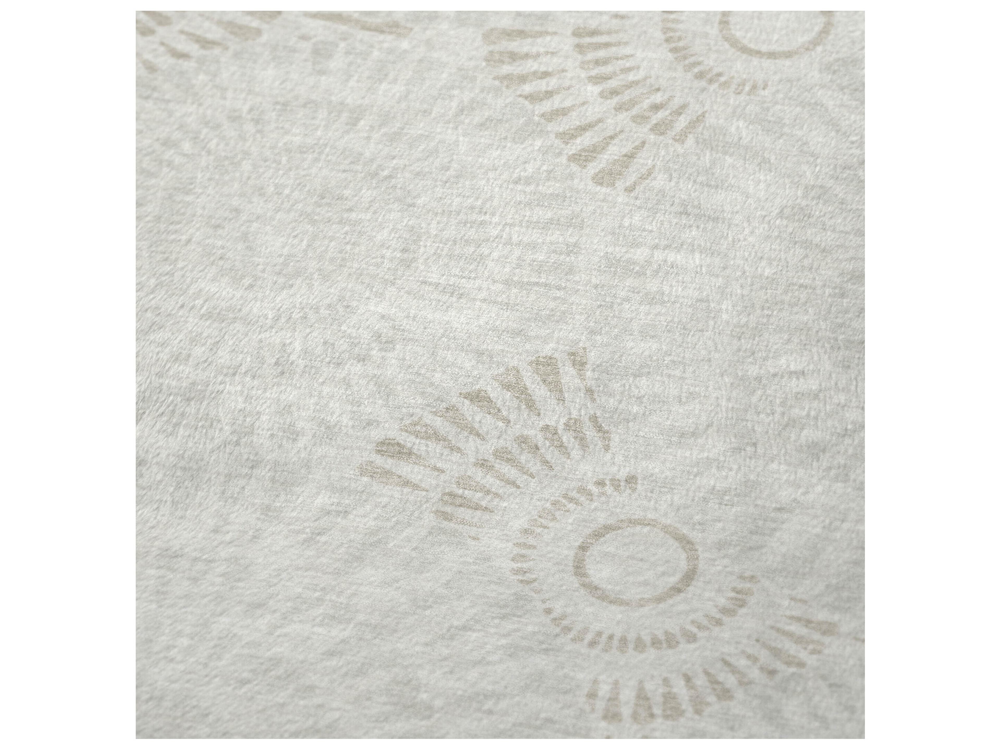Dalyn Sherpa Ivory Polyester Throw