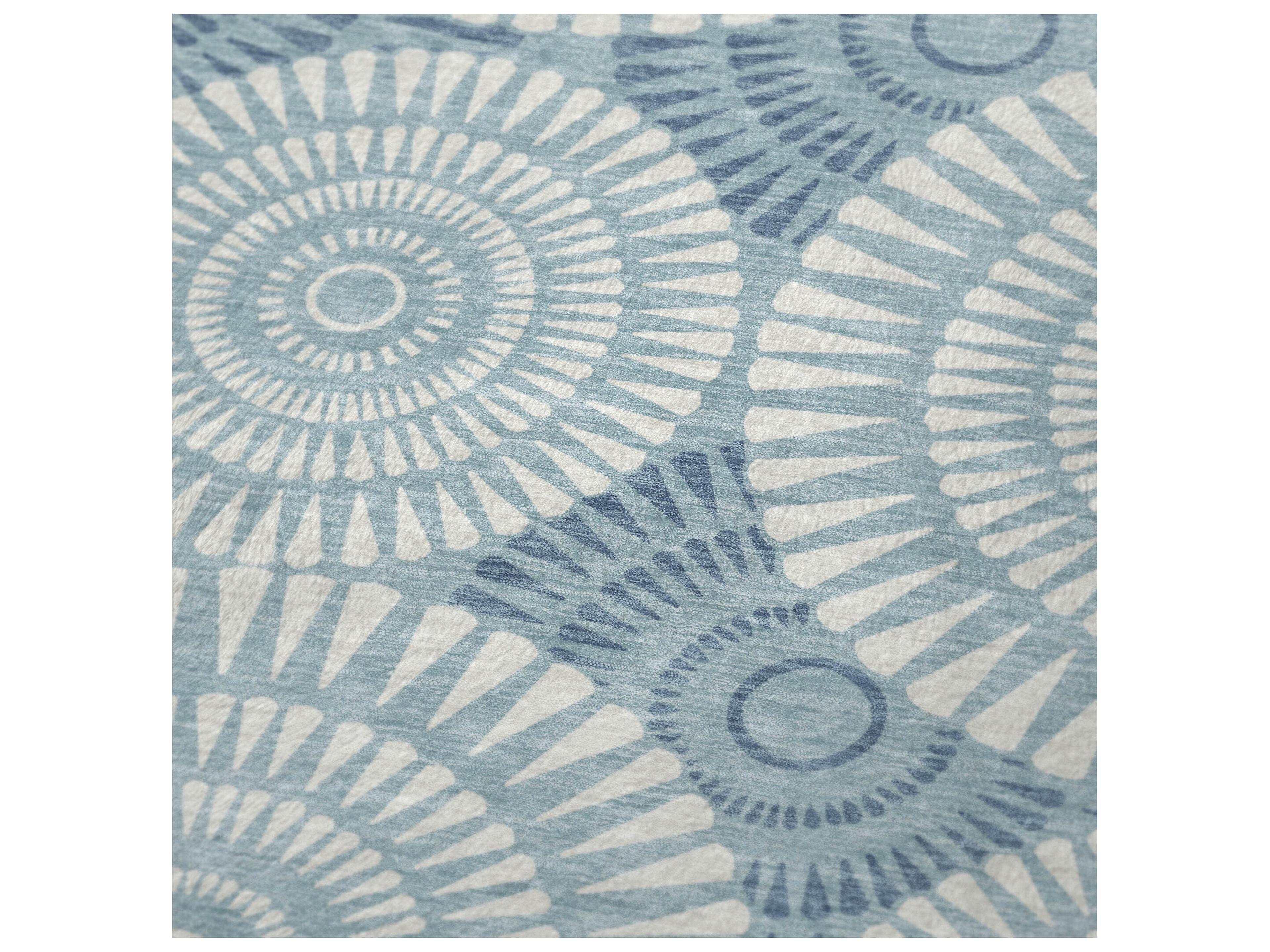 Dalyn Sherpa Teal Polyester Throw