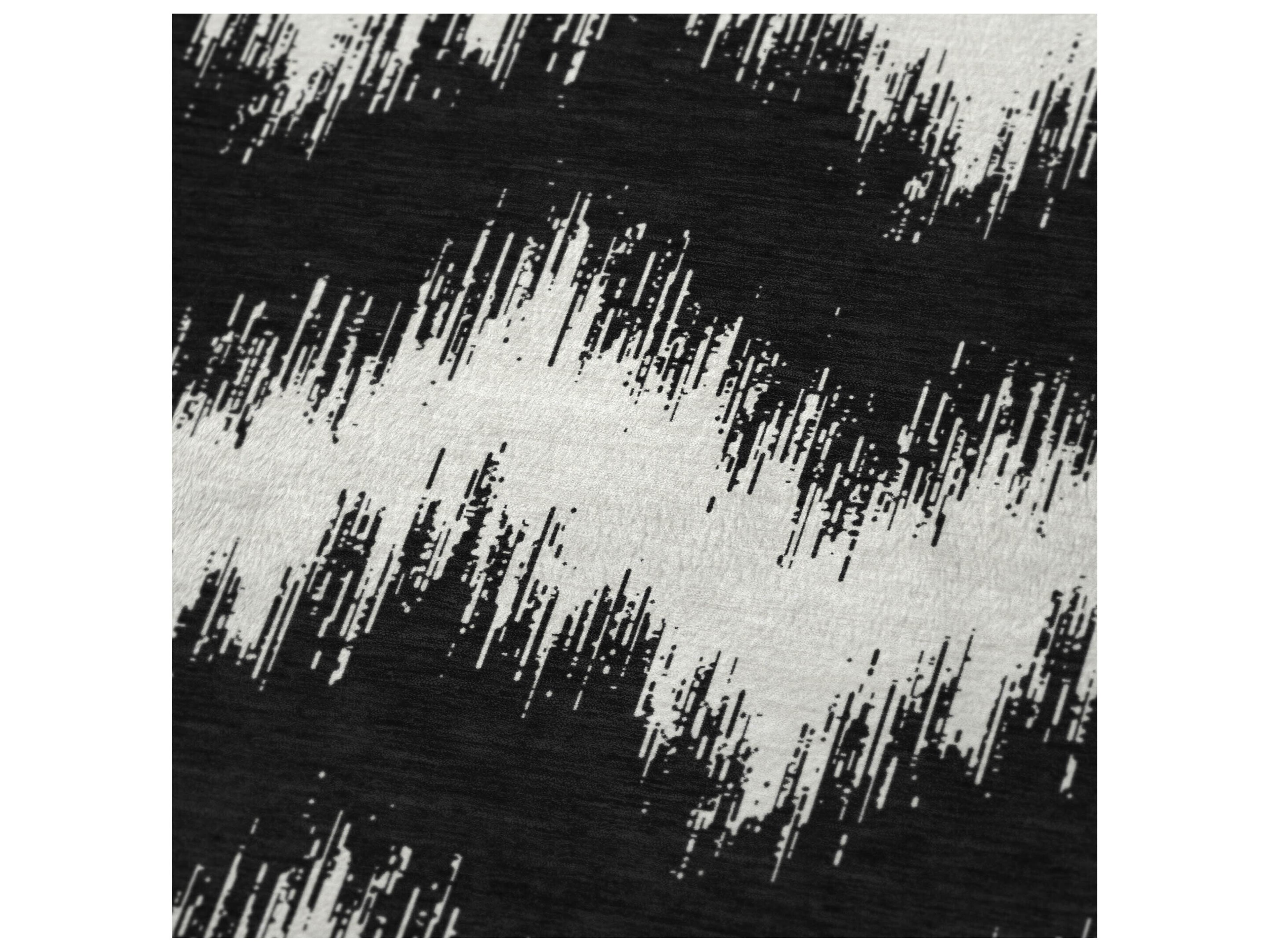 Dalyn Sherpa Black Polyester Throw